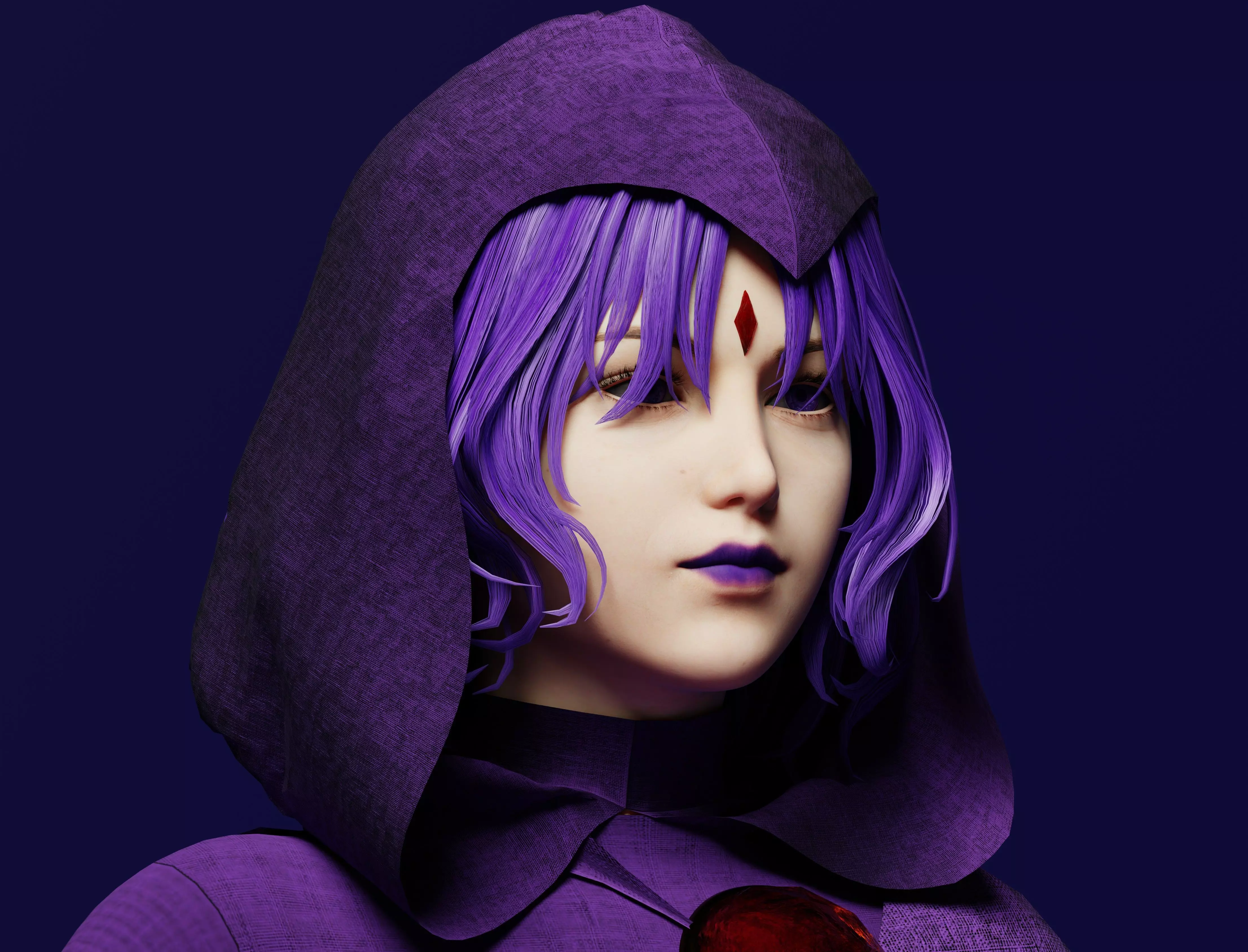Raven - Teen Titans 3D model