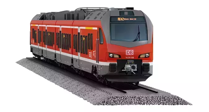 Stadler FLIRT 3 DB Regio NRW 3D model