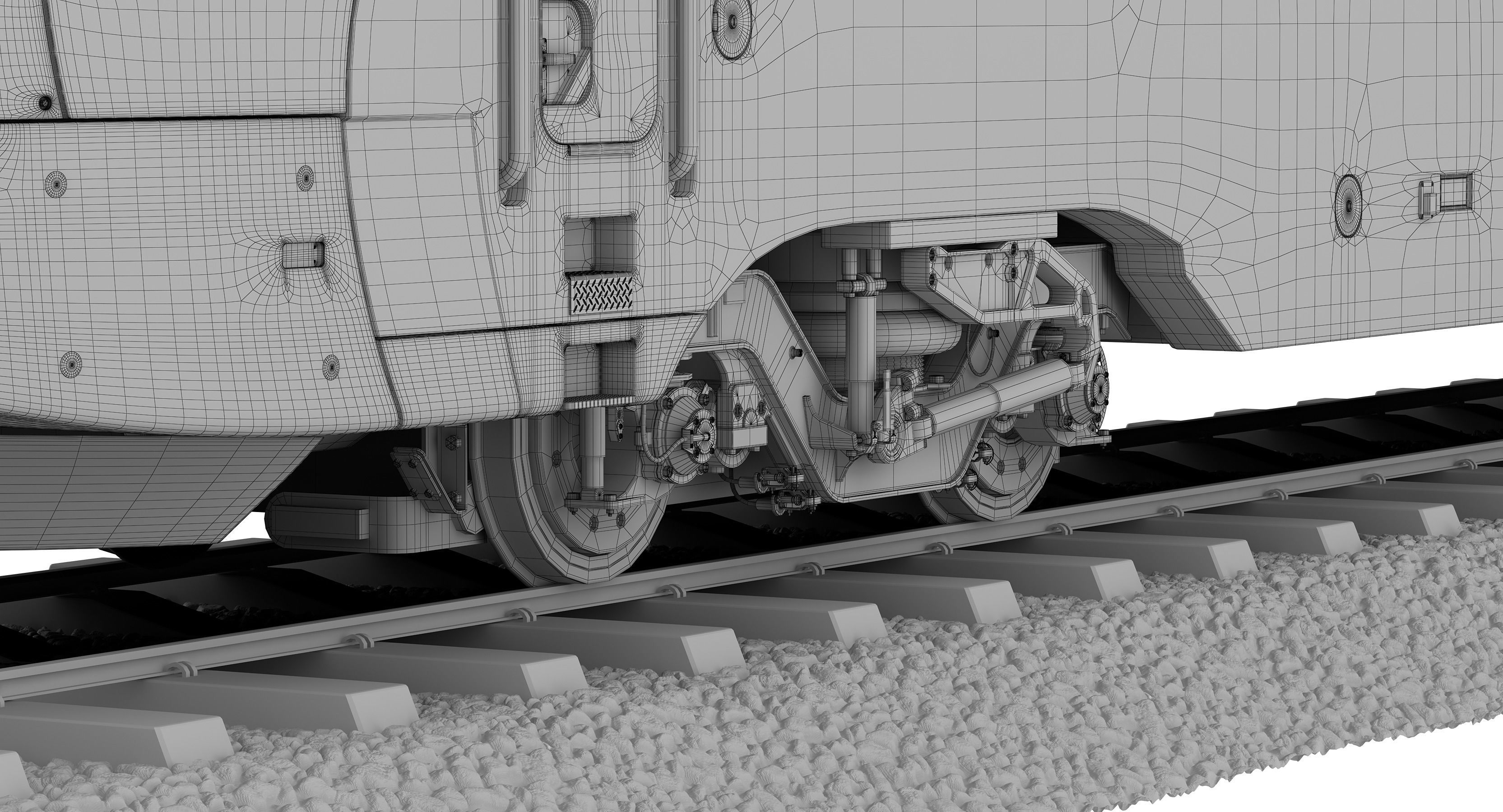 Stadler FLIRT 3 DB Regio Suwex 3D model_7
