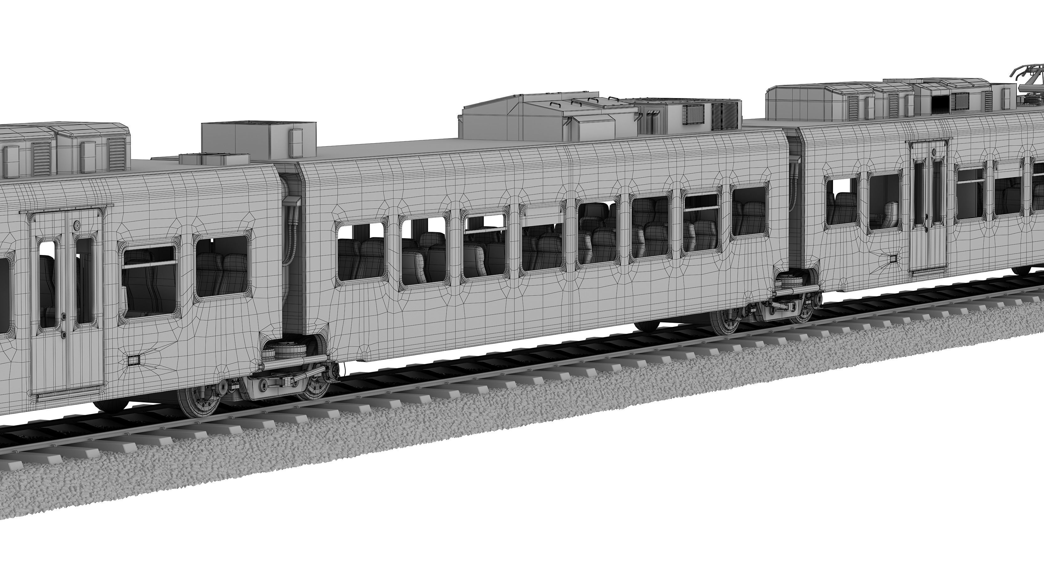 Stadler FLIRT 3 DB Regio Suwex 3D model_11