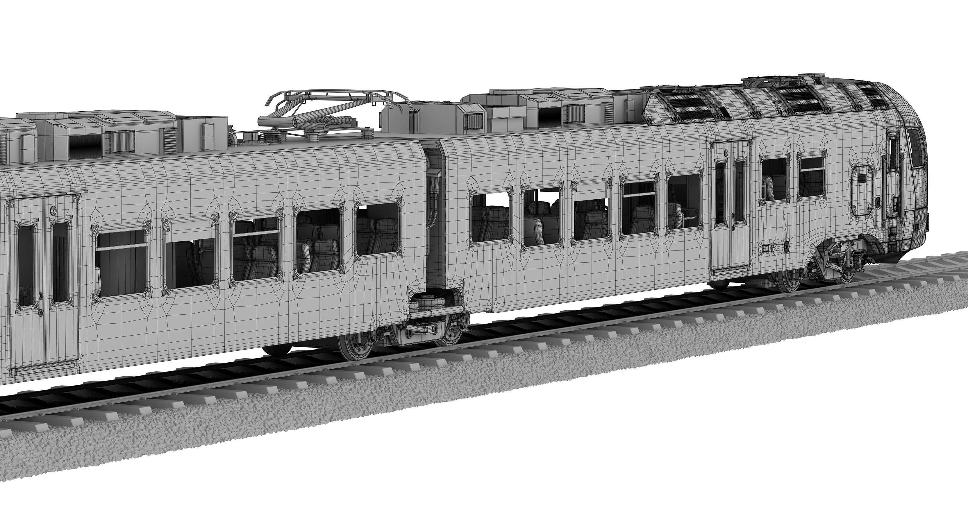 Stadler FLIRT 3 DB Regio Suwex 3D model_13