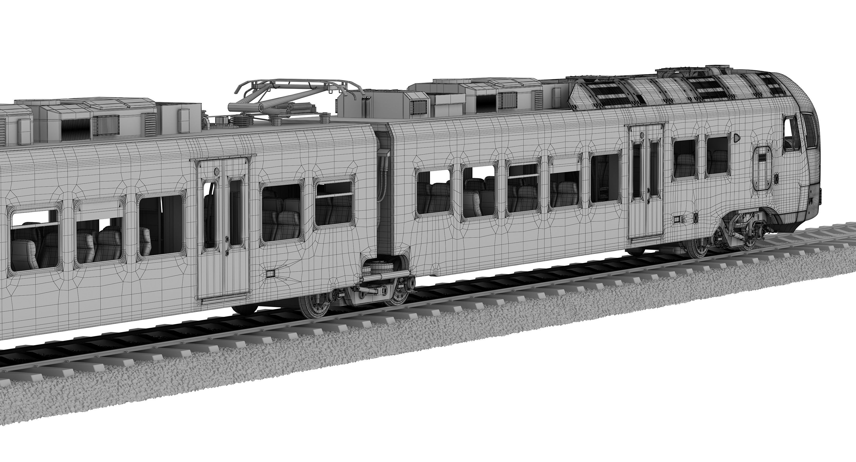 Stadler FLIRT 3 Nordbahn 3D model_13