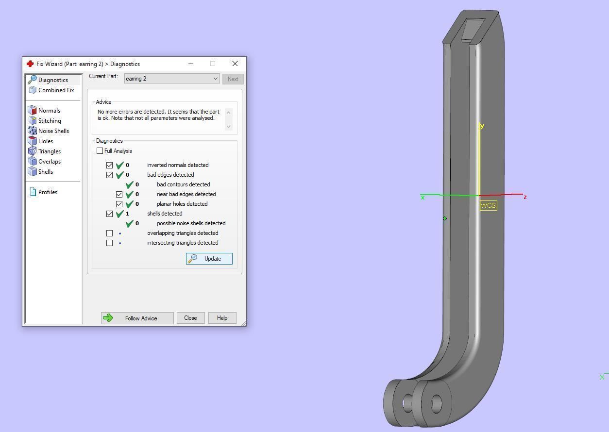 earrings 3D print model_22