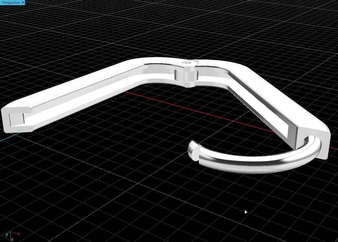 earrings 3D print model_10