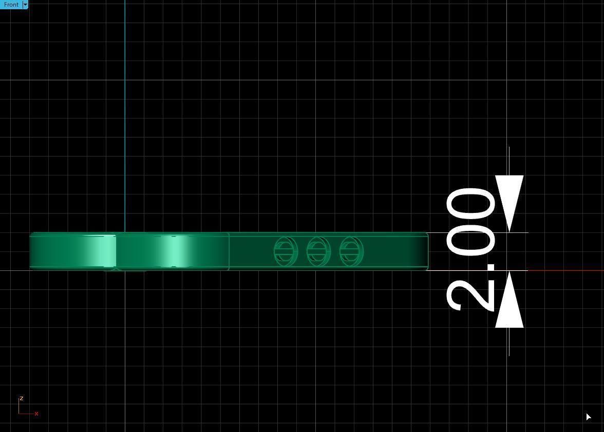 earrings 3D print model_20