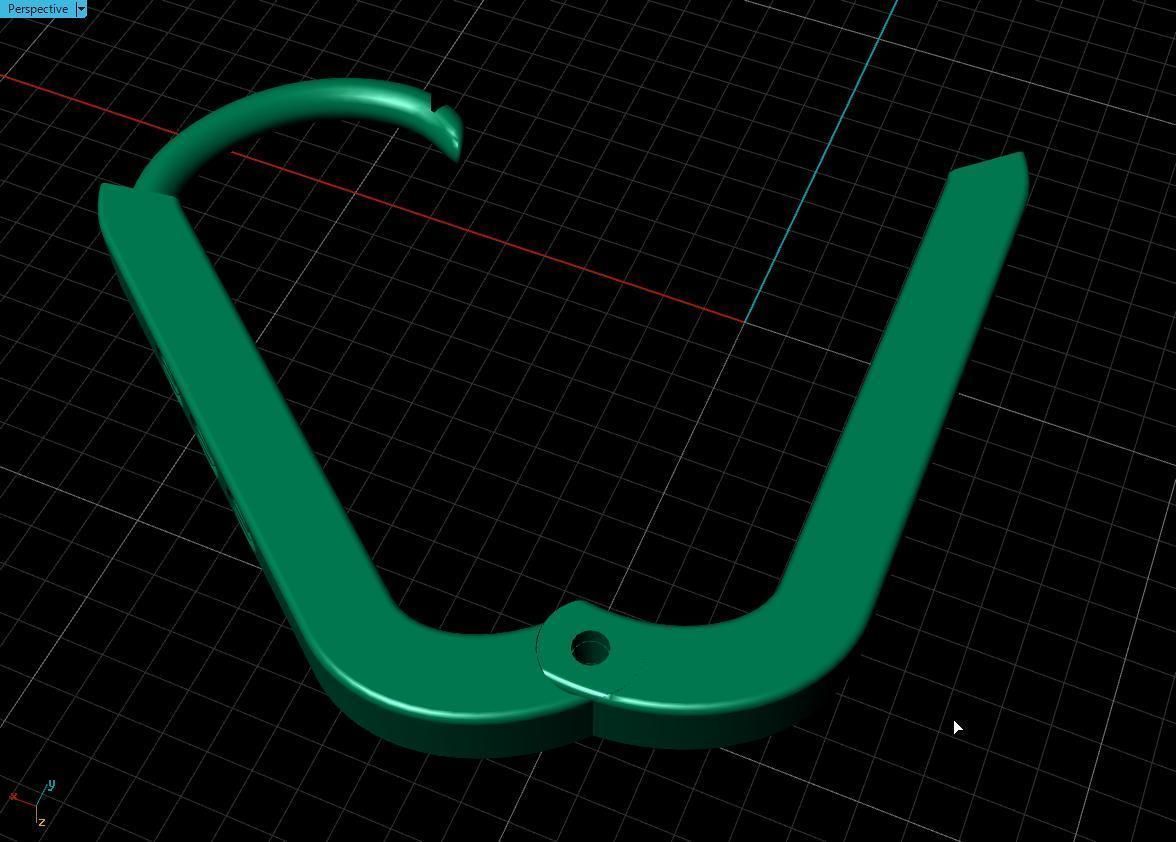 earrings 3D print model_13