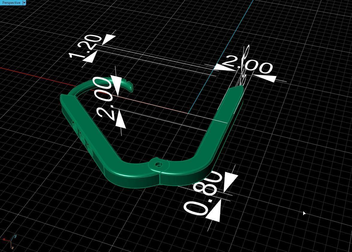 earrings 3D print model_18