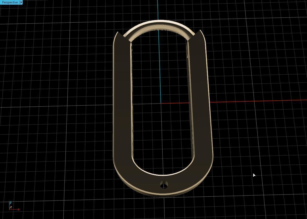 earrings 3D print model_7