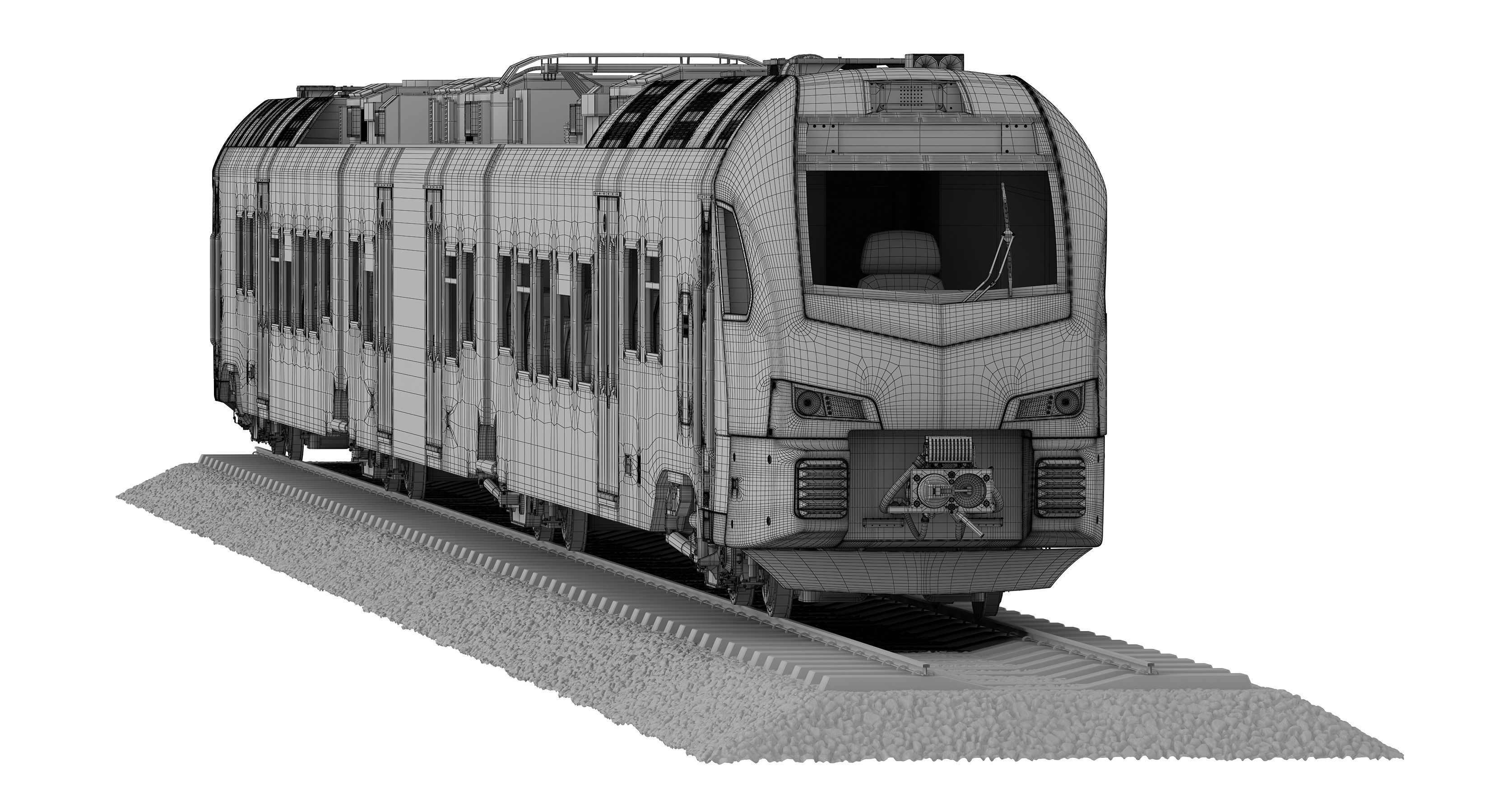 Stadler FLIRT 3 Meridian 3D model_1