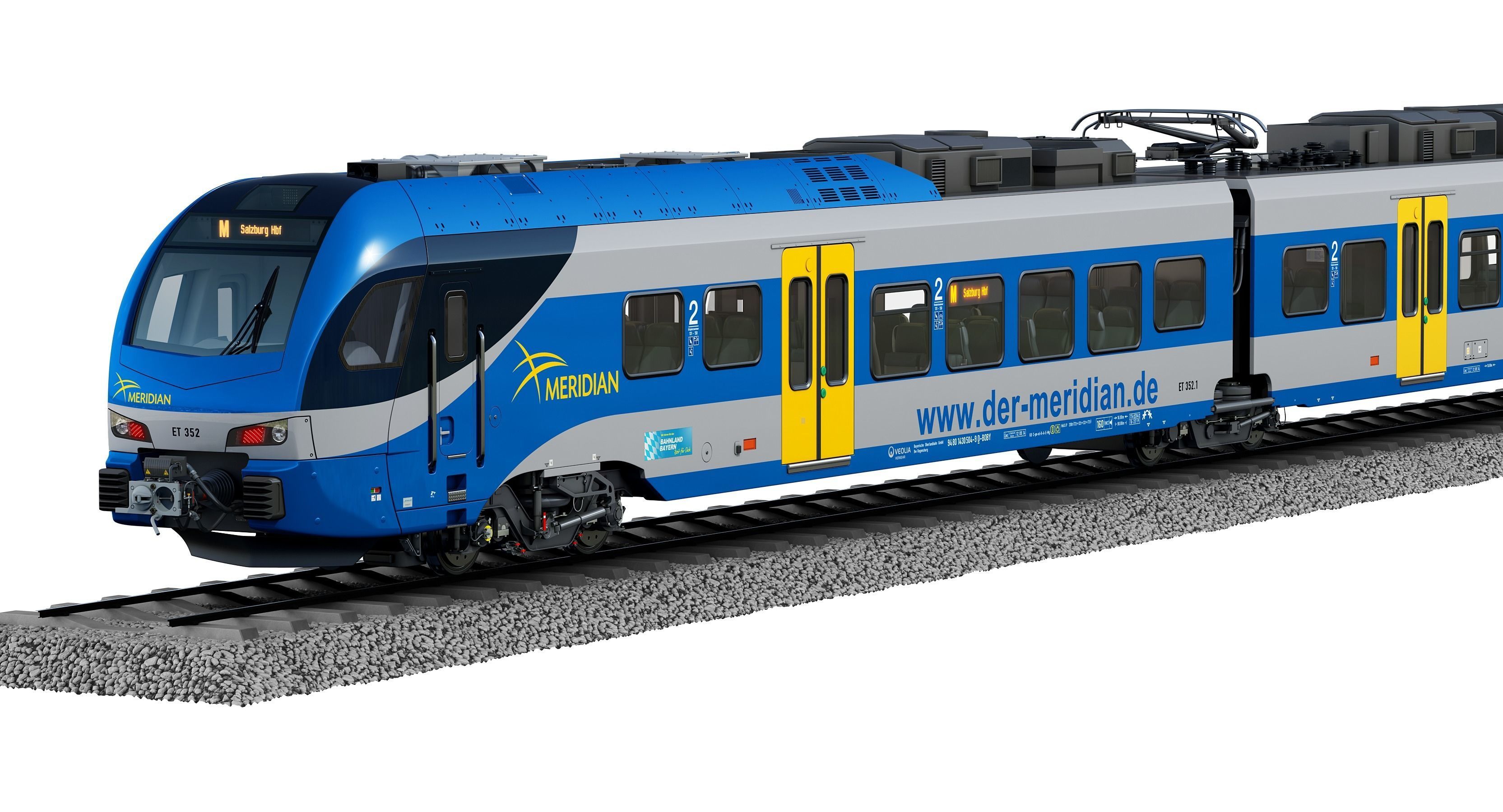 Stadler FLIRT 3 Meridian 3D model_8