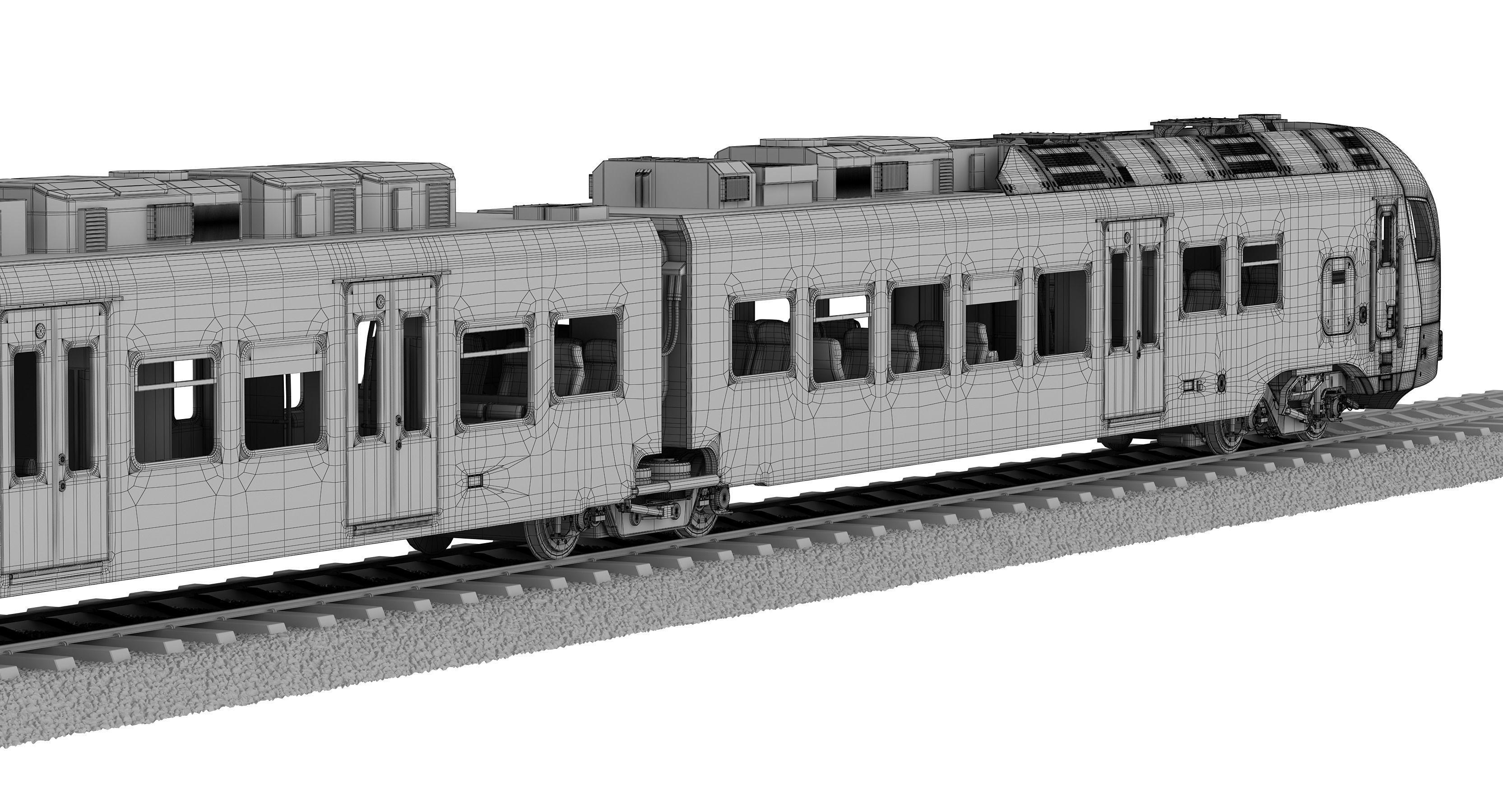 Stadler FLIRT 3 Meridian 3D model_13