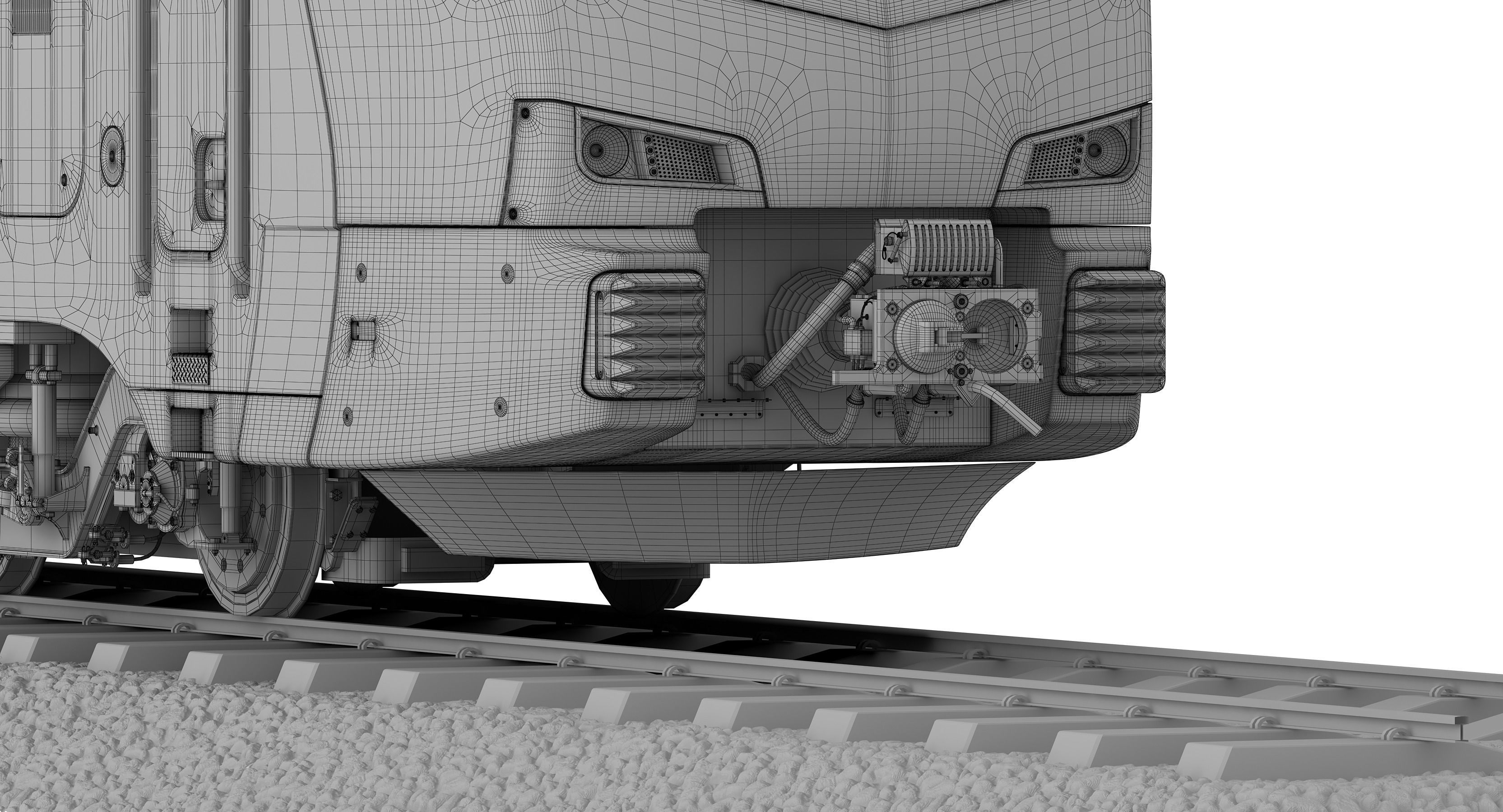 Stadler FLIRT 3 Meridian 3D model_3