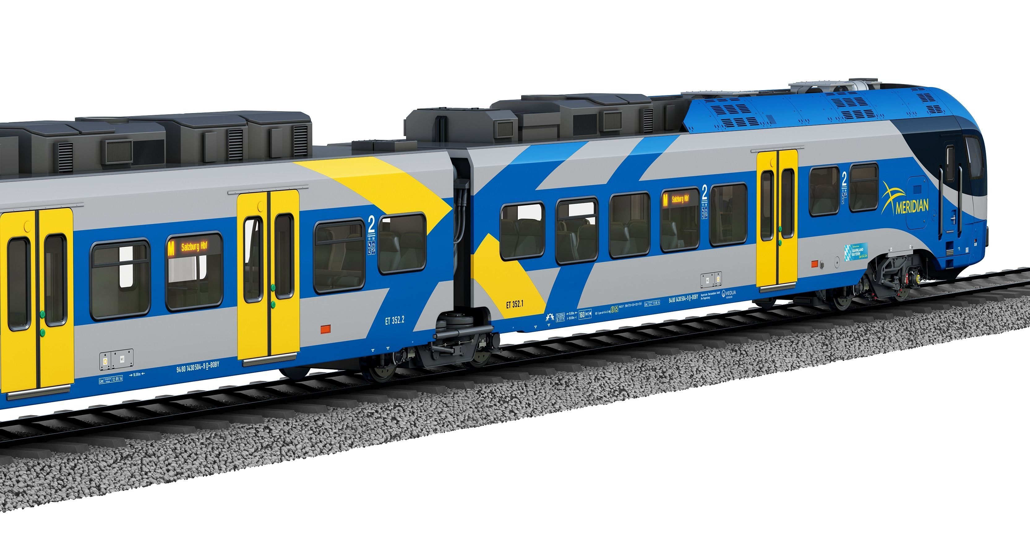 Stadler FLIRT 3 Meridian 3D model_12