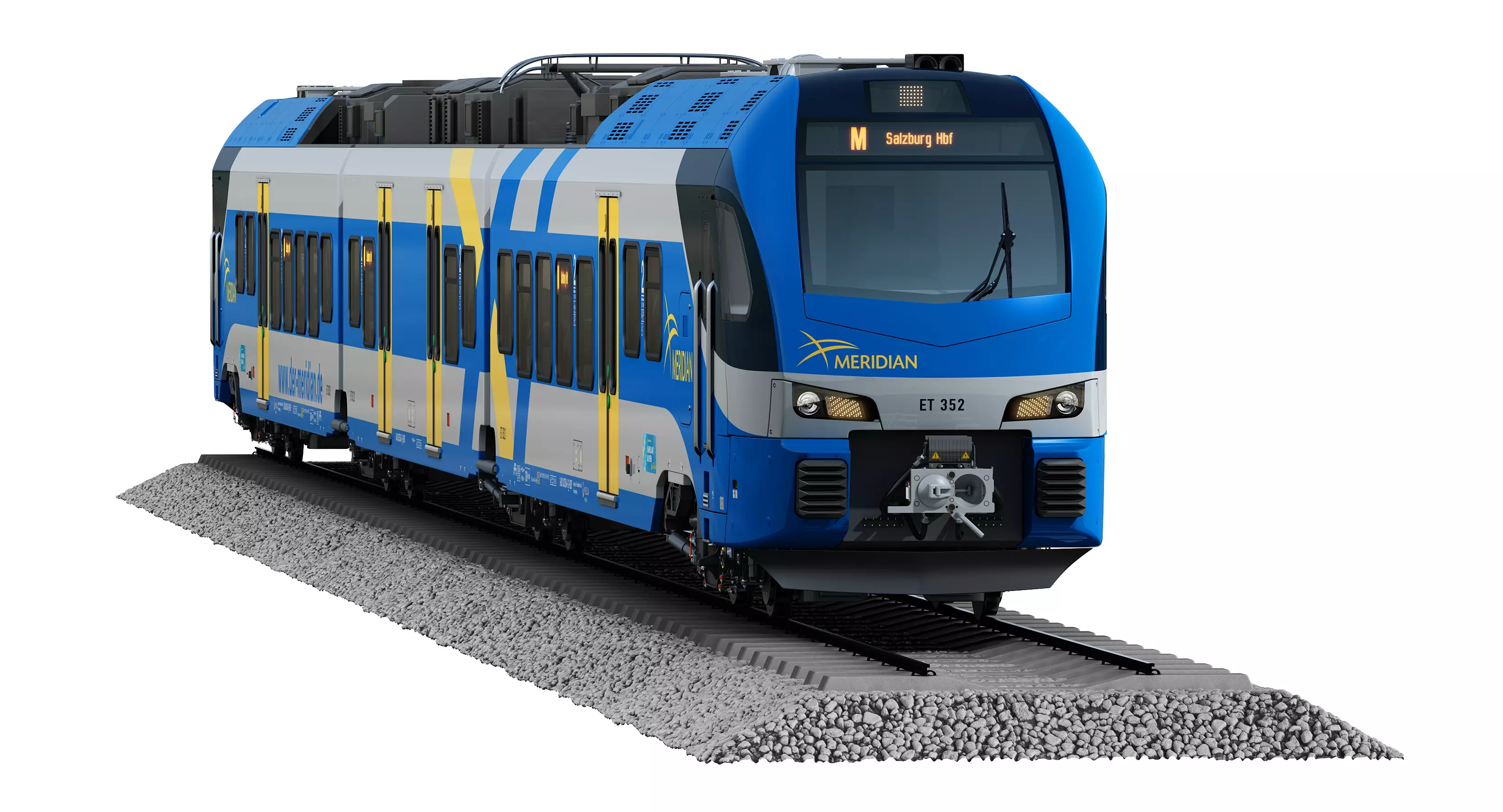 Stadler FLIRT 3 Meridian 3D model_0