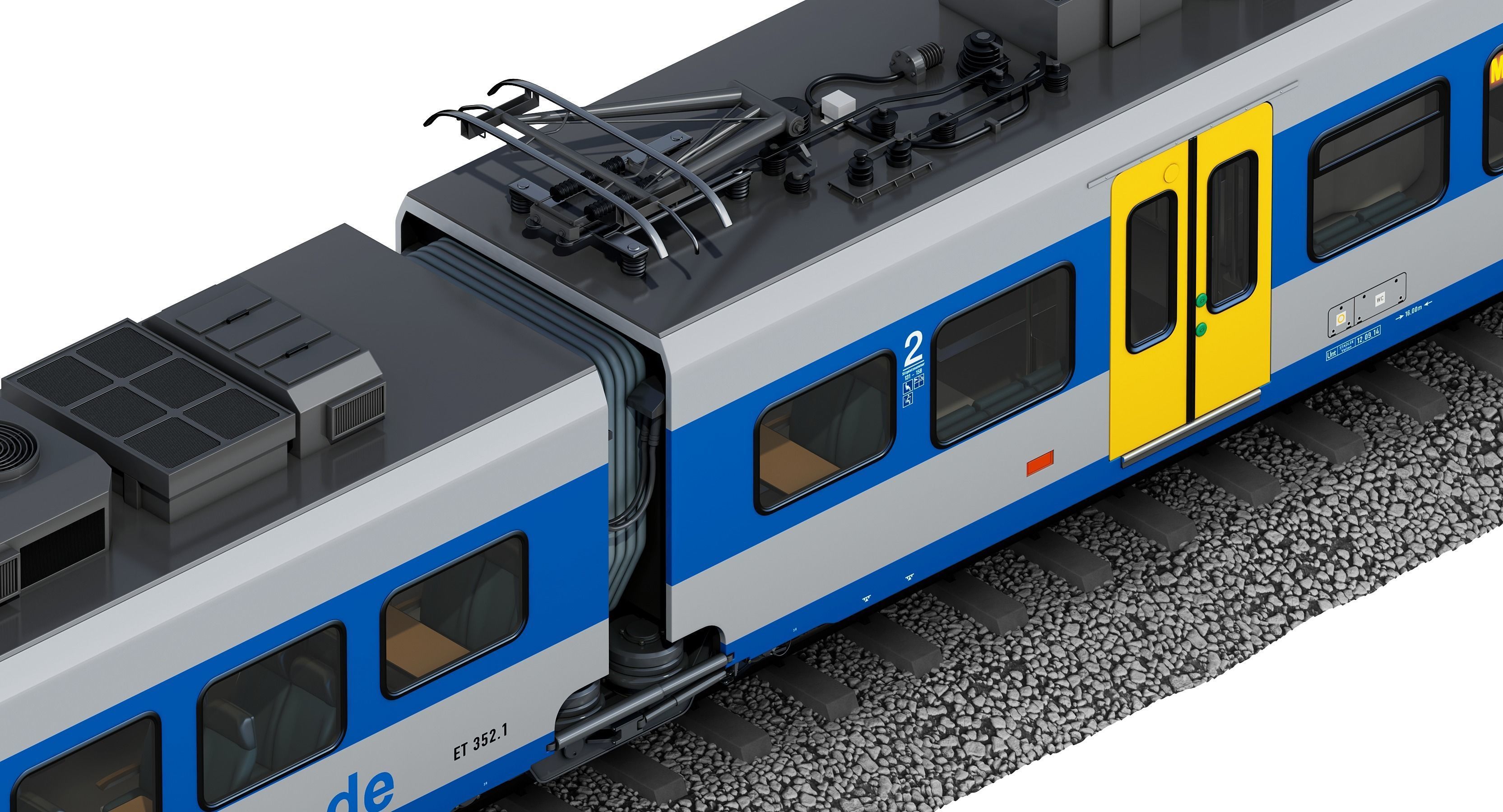 Stadler FLIRT 3 Meridian 3D model_14