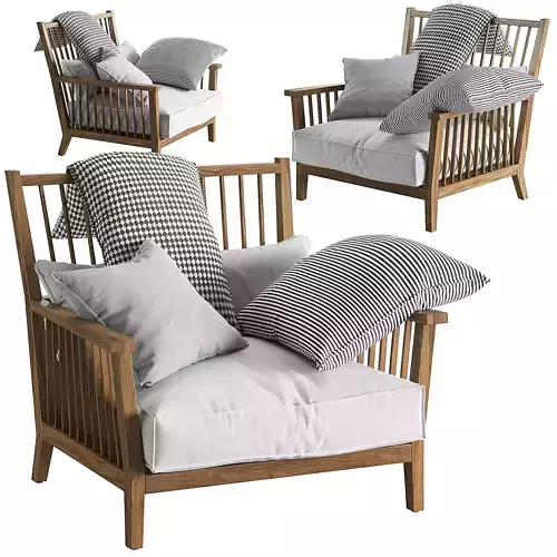 Inout armchair by Gervasoni