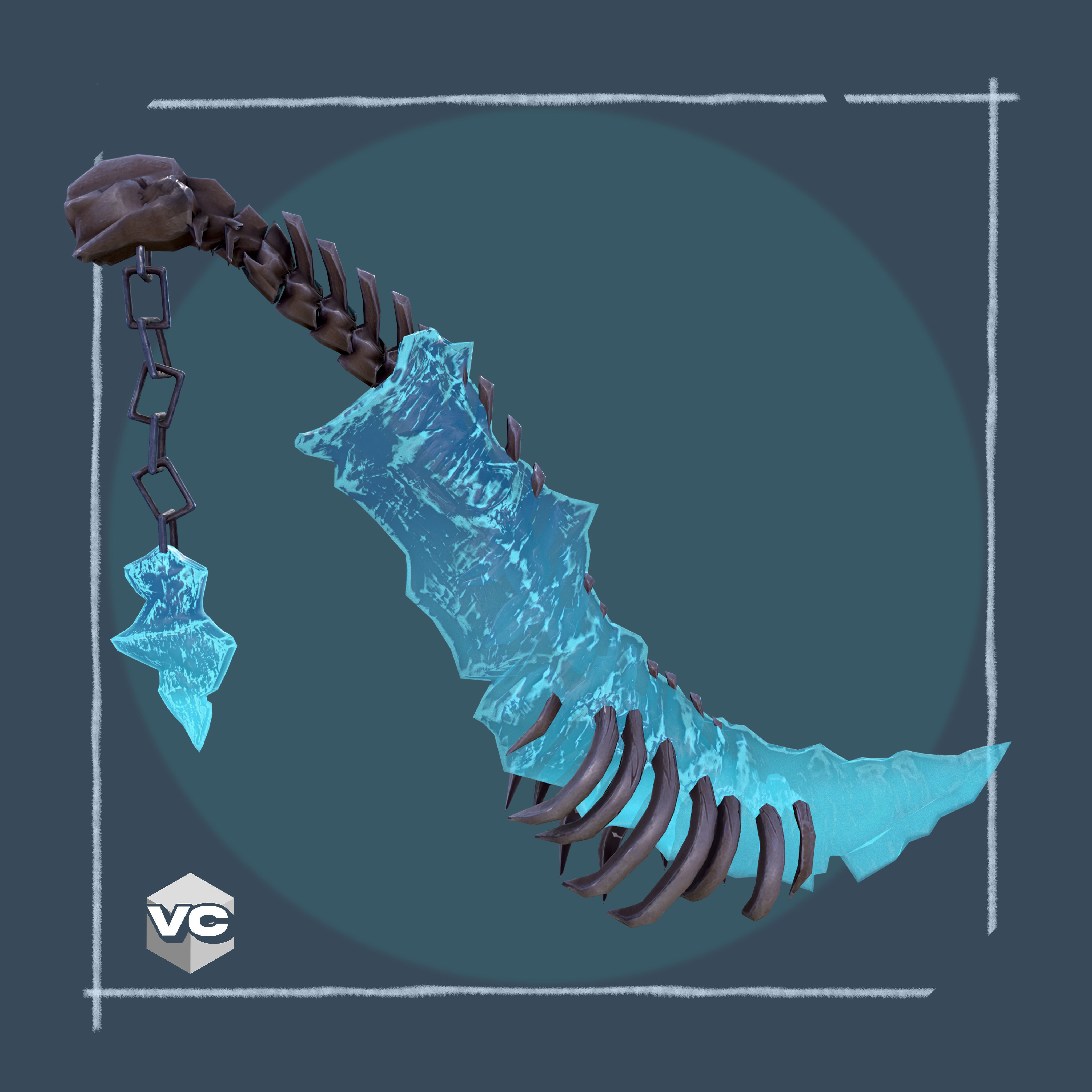 WEAPON BUNDLE - 5 Weapons Game Ready -  Low-poly 3D model_22