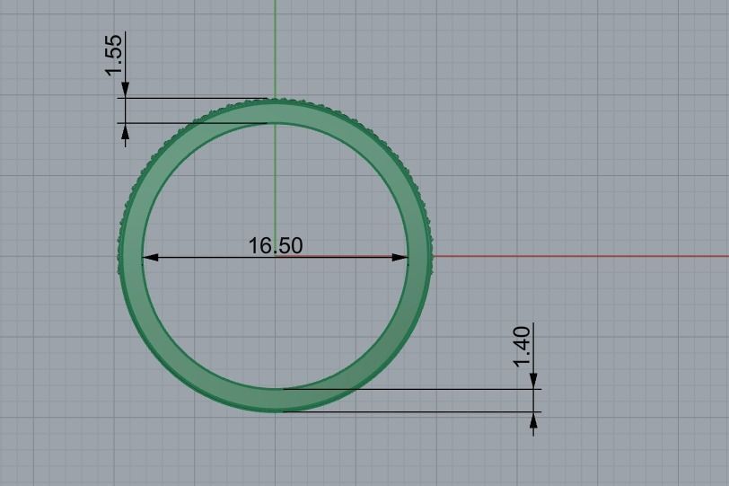 Wedding Rings 0094 3D print model_34