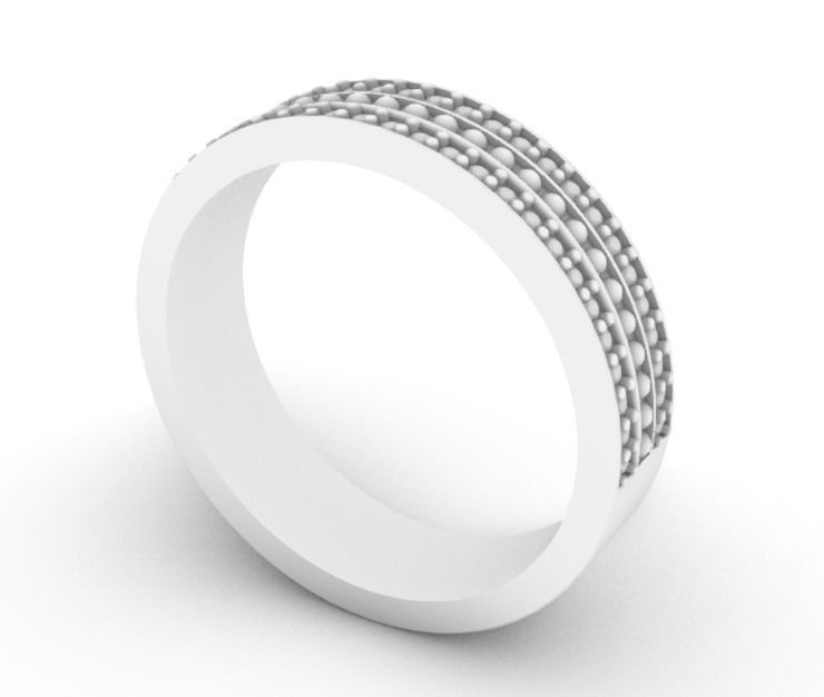Wedding Rings 0094 3D print model_31