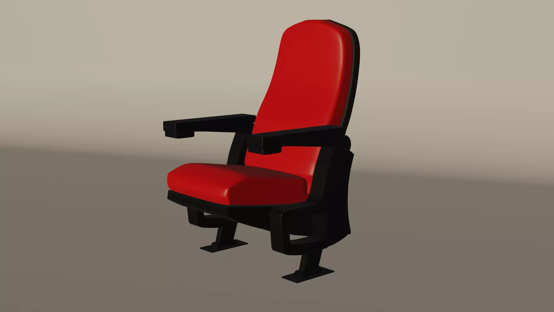 Theater Chair Free 3D model_0