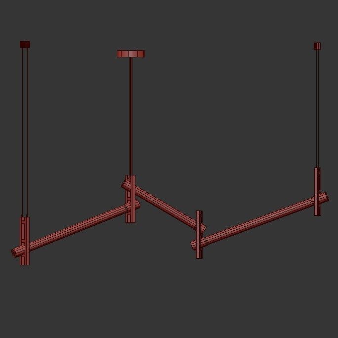 BAMBOU HORIZONTAL  3D model_1