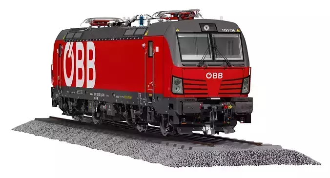 Siemens Vectron OBB 3D model
