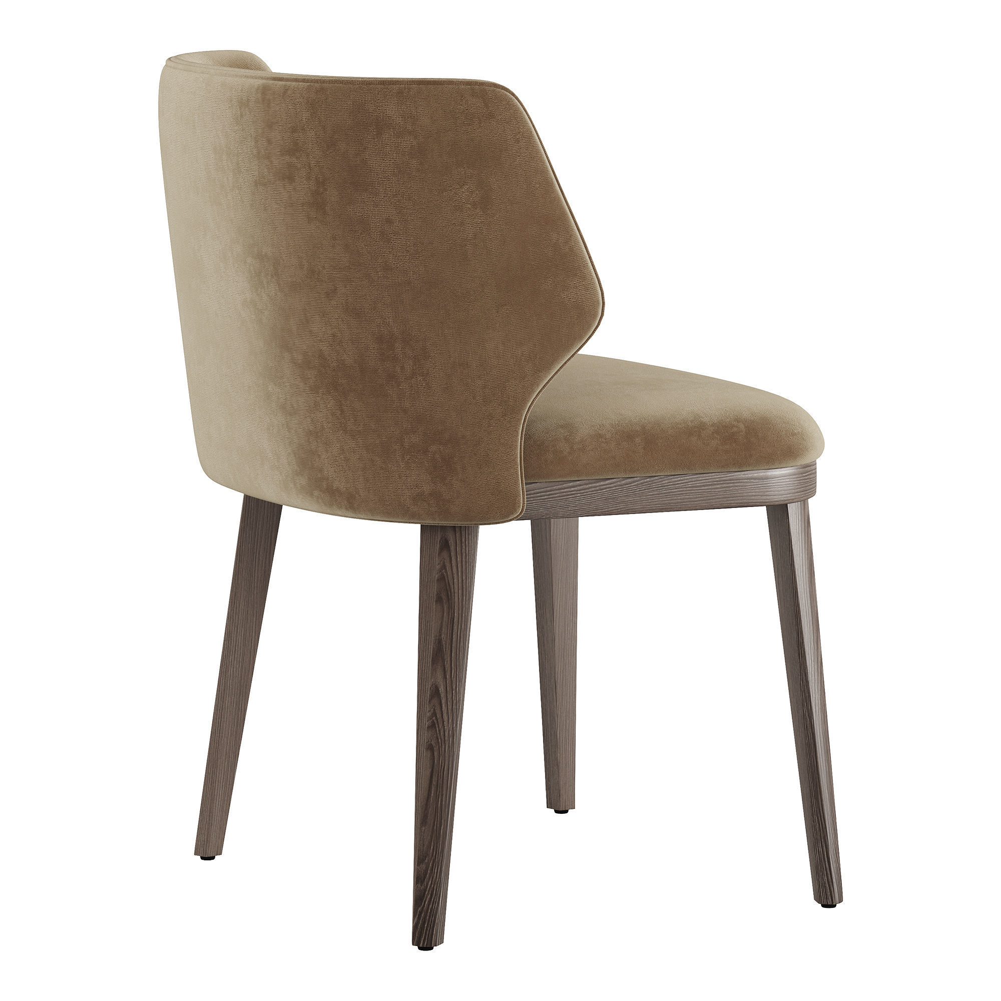 Lum bridge dining chair 3D model_4