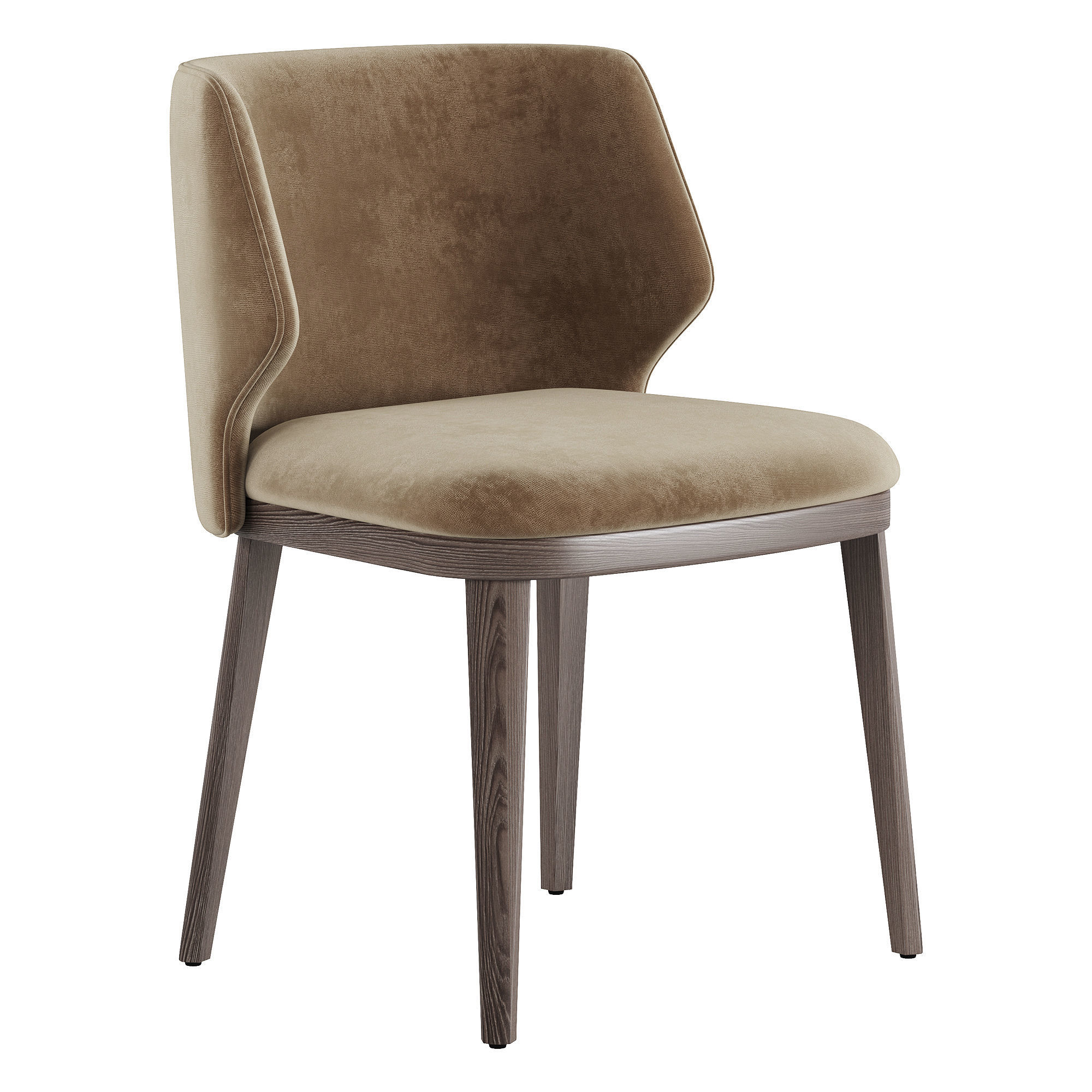 Lum bridge dining chair 3D model_2