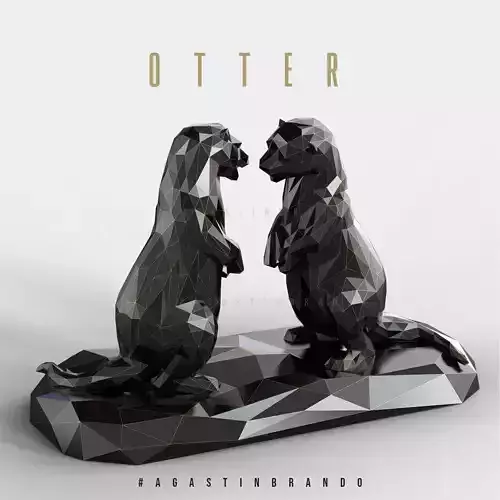 otter  3D Scupture STL