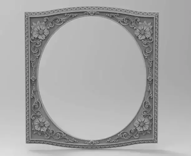3d mirror frame