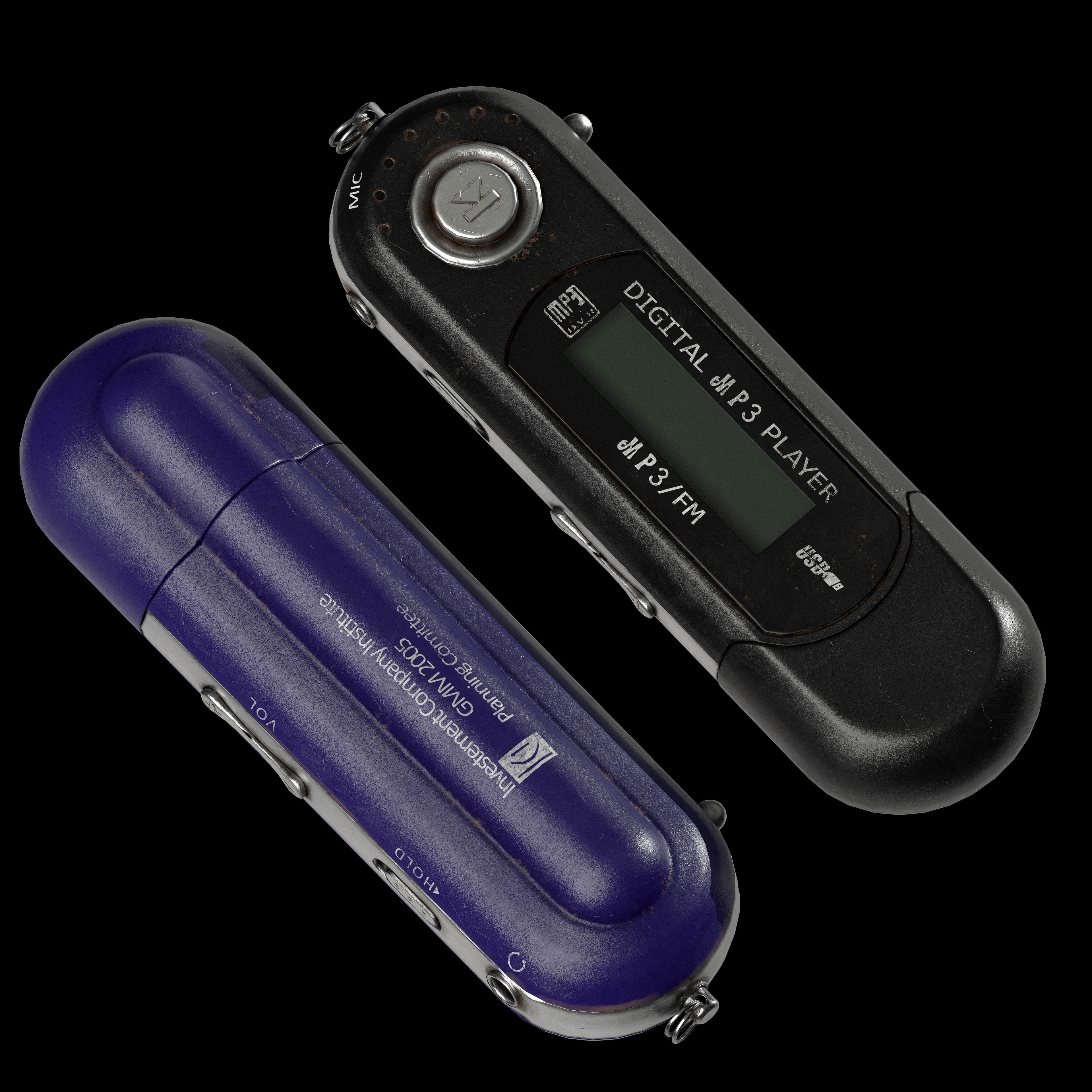 DIGITAL MP3 PLAYER 3D model_4