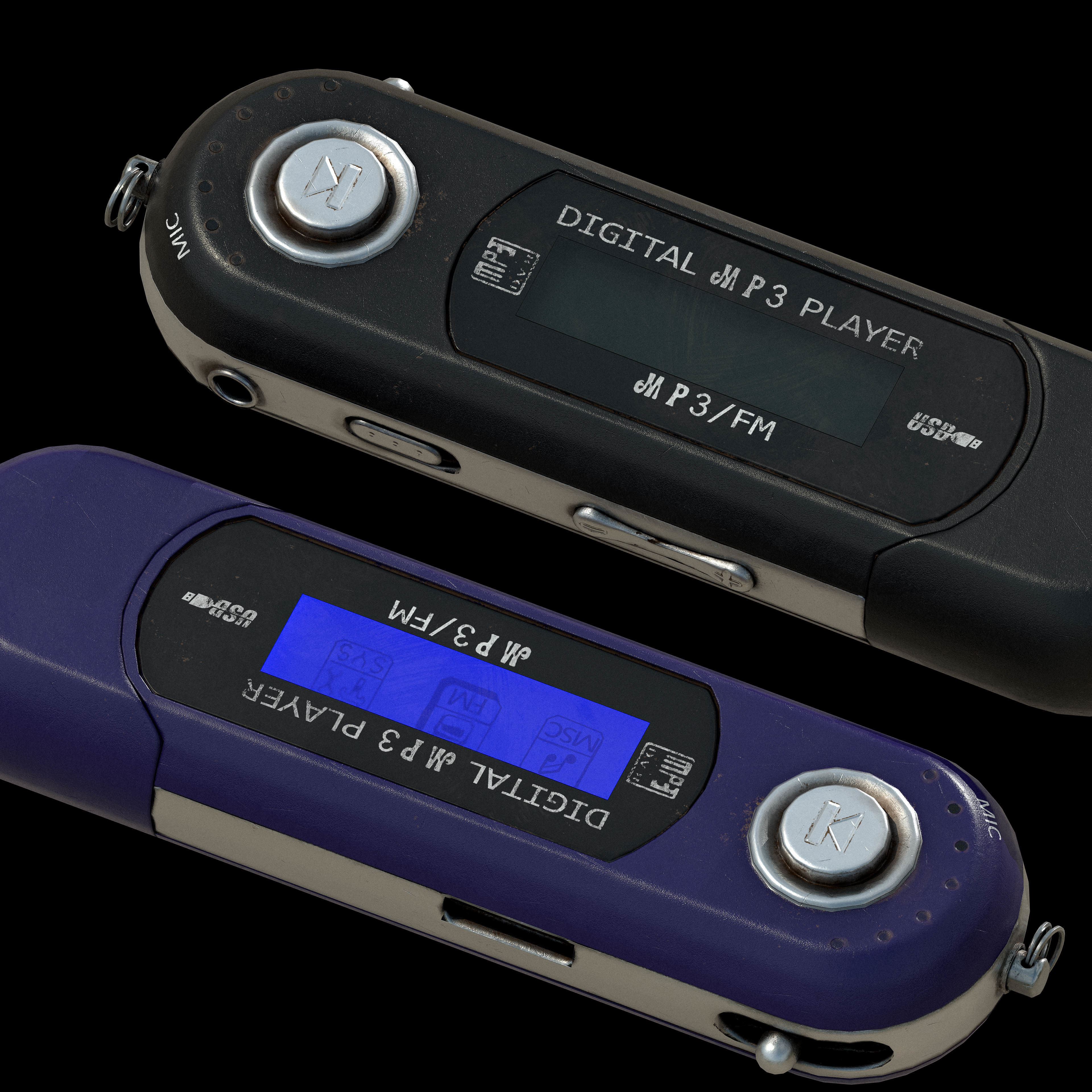 DIGITAL MP3 PLAYER 3D model_3