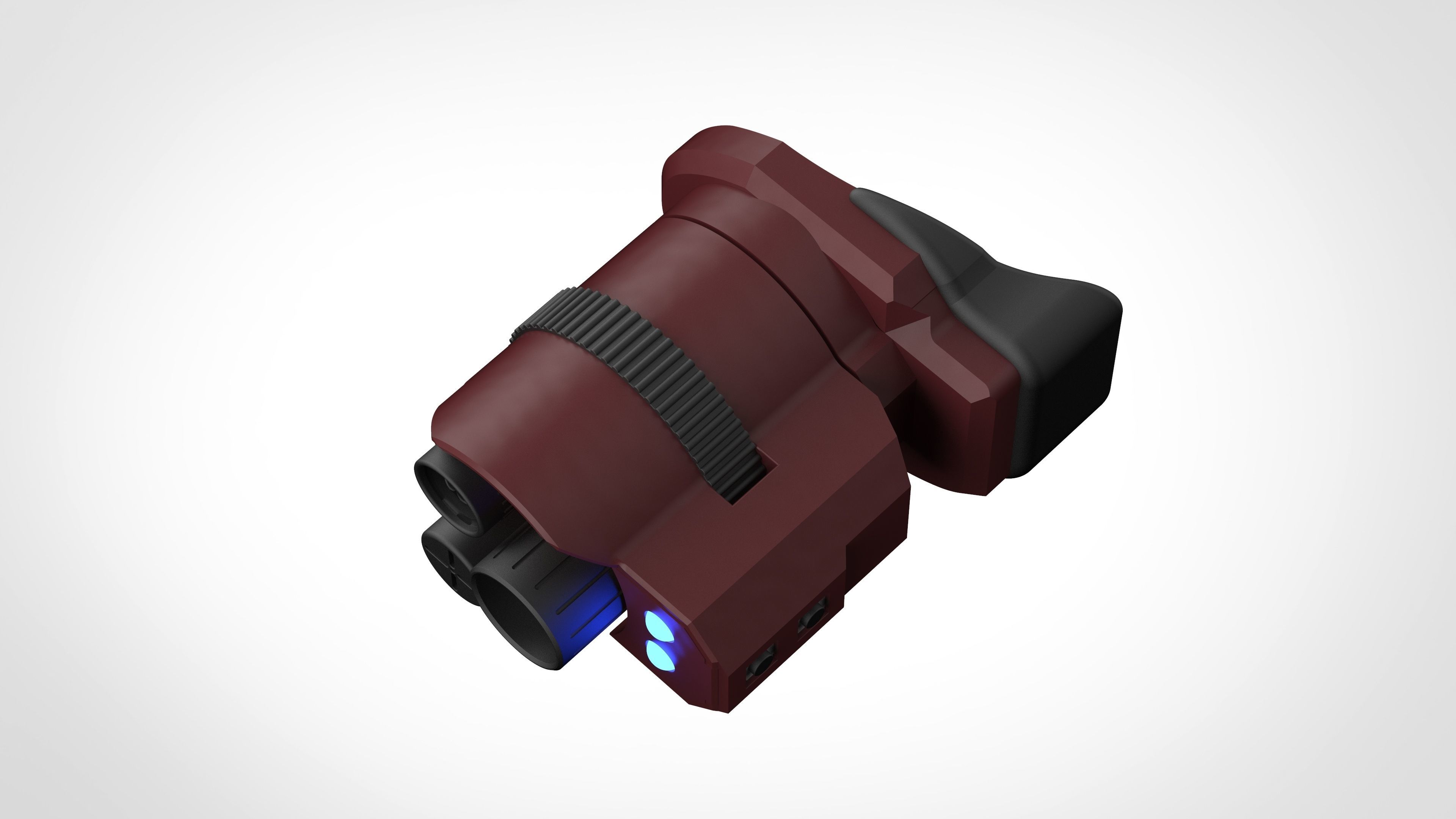 Deadshot monocle from the movie Suicide Squad 3D print model_33