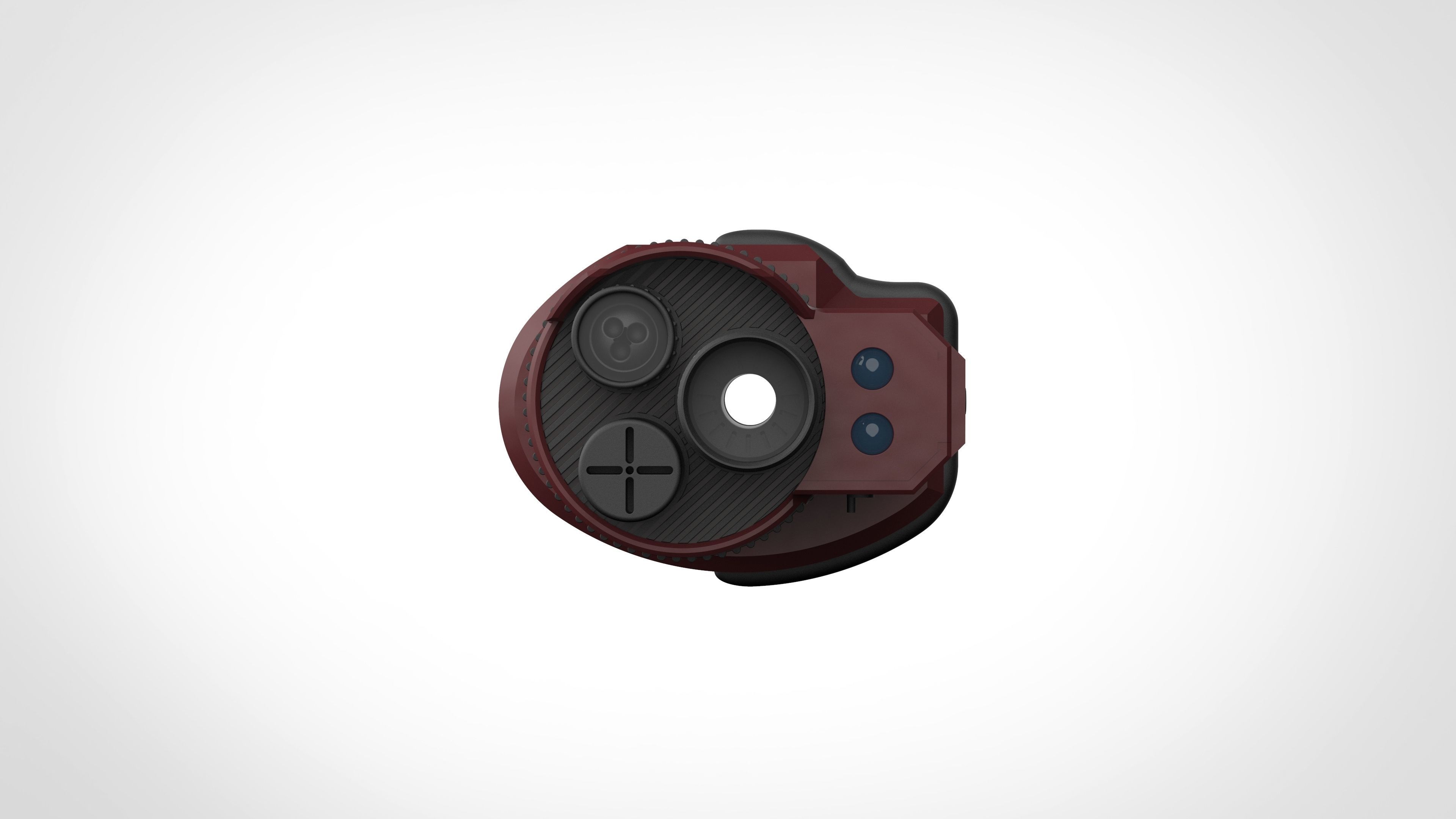 Deadshot monocle from the movie Suicide Squad 3D print model_17