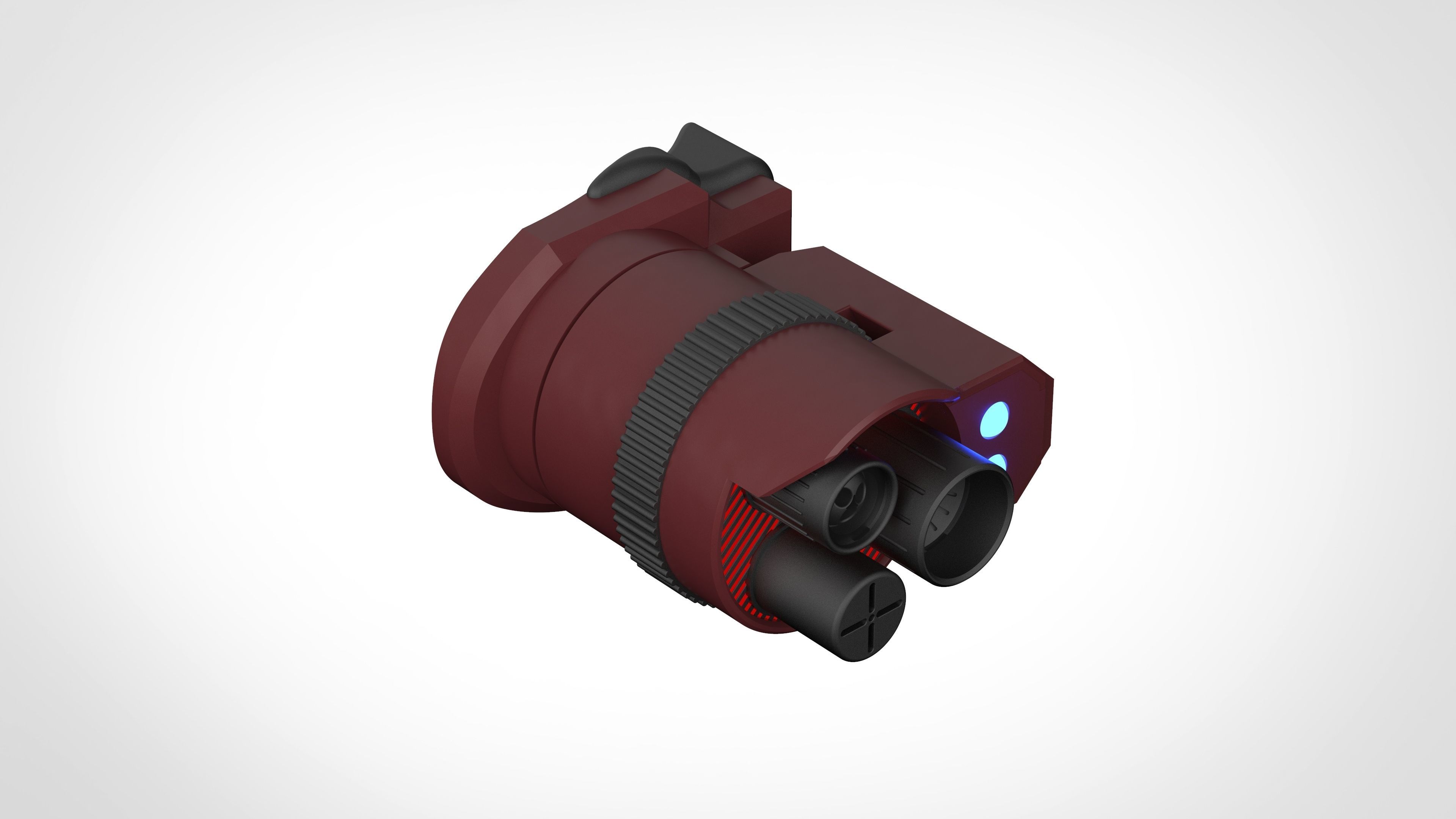 Deadshot monocle from the movie Suicide Squad 3D print model_18