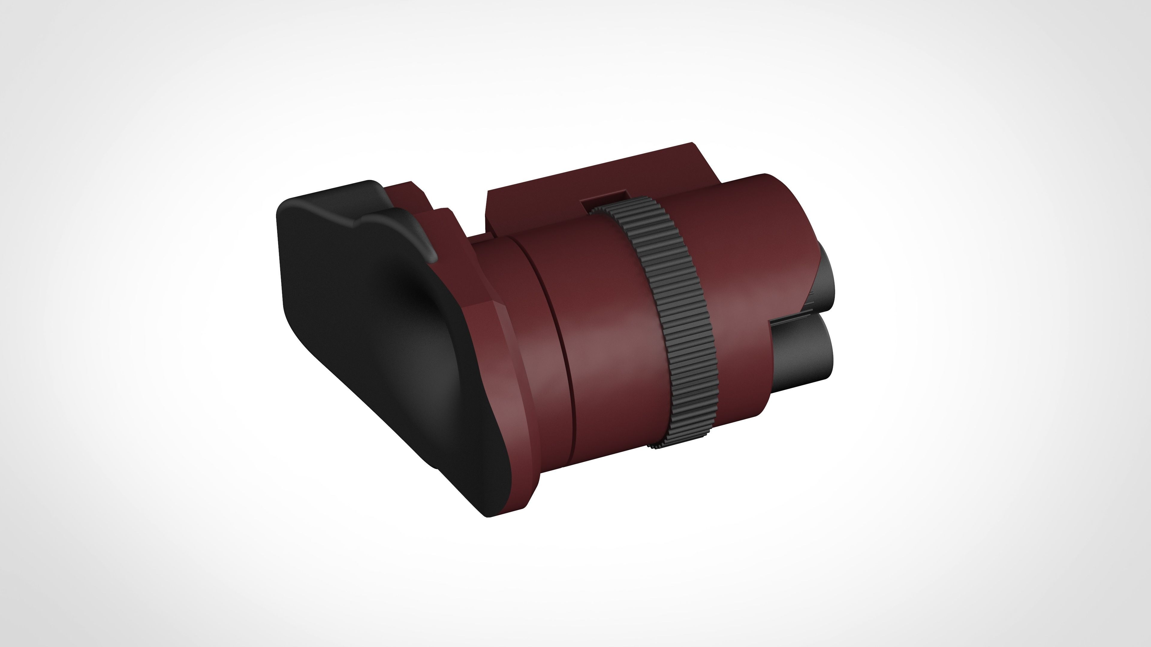 Deadshot monocle from the movie Suicide Squad 3D print model_8