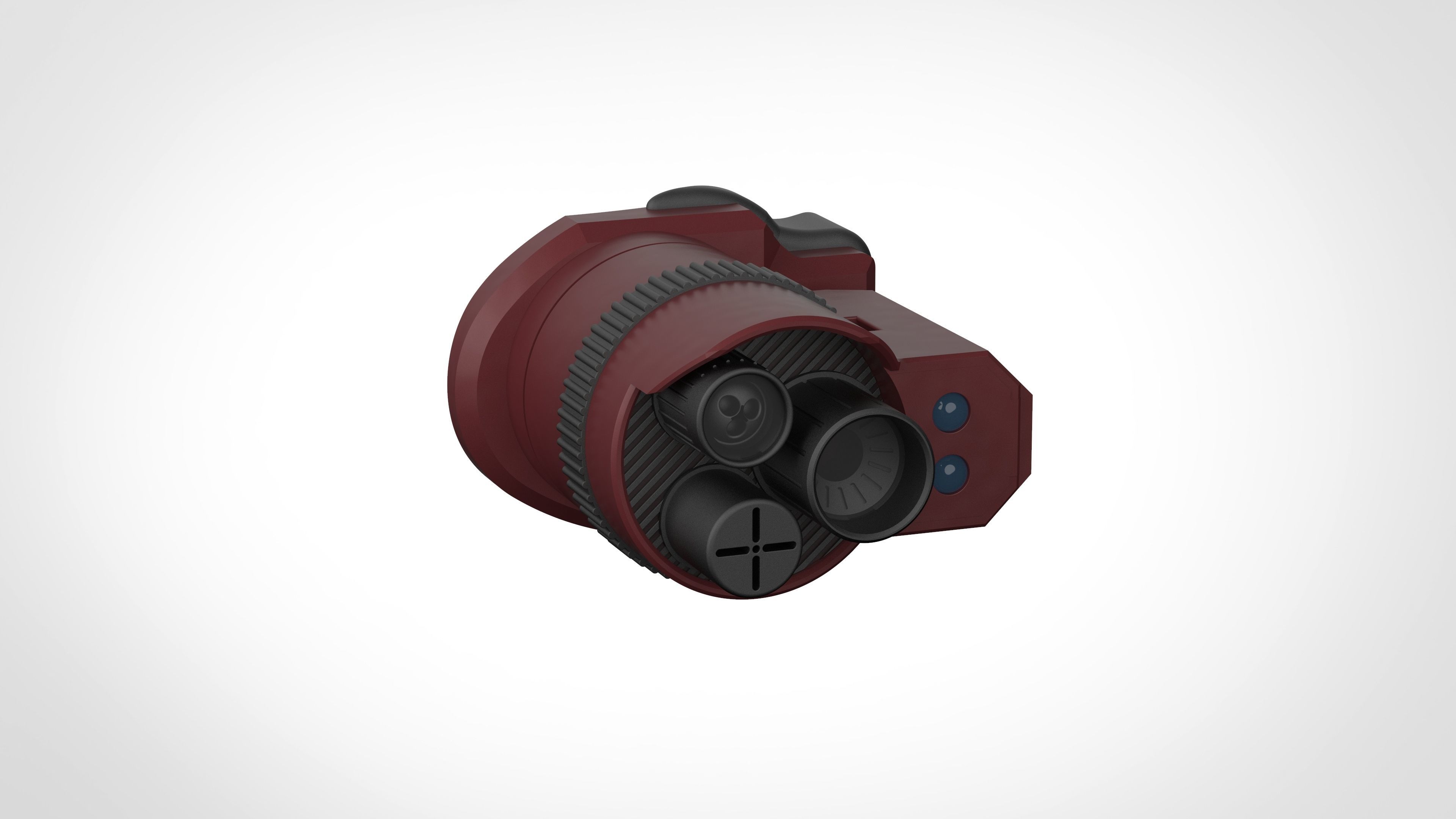 Deadshot monocle from the movie Suicide Squad 3D print model_1