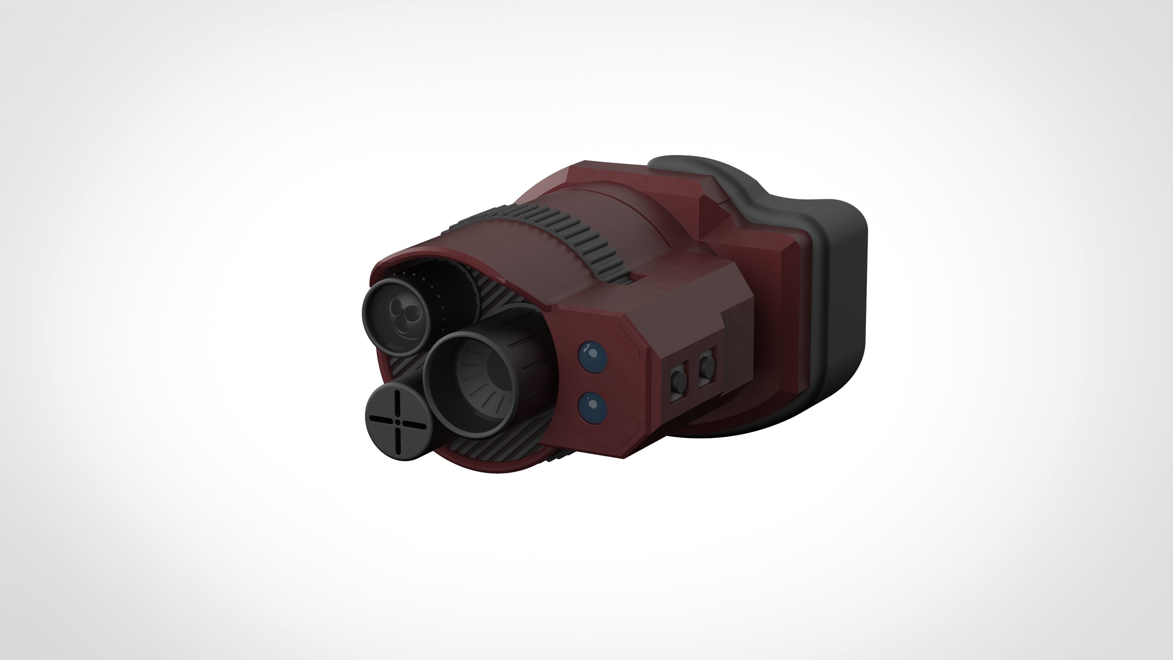 Deadshot monocle from the movie Suicide Squad 3D print model_2