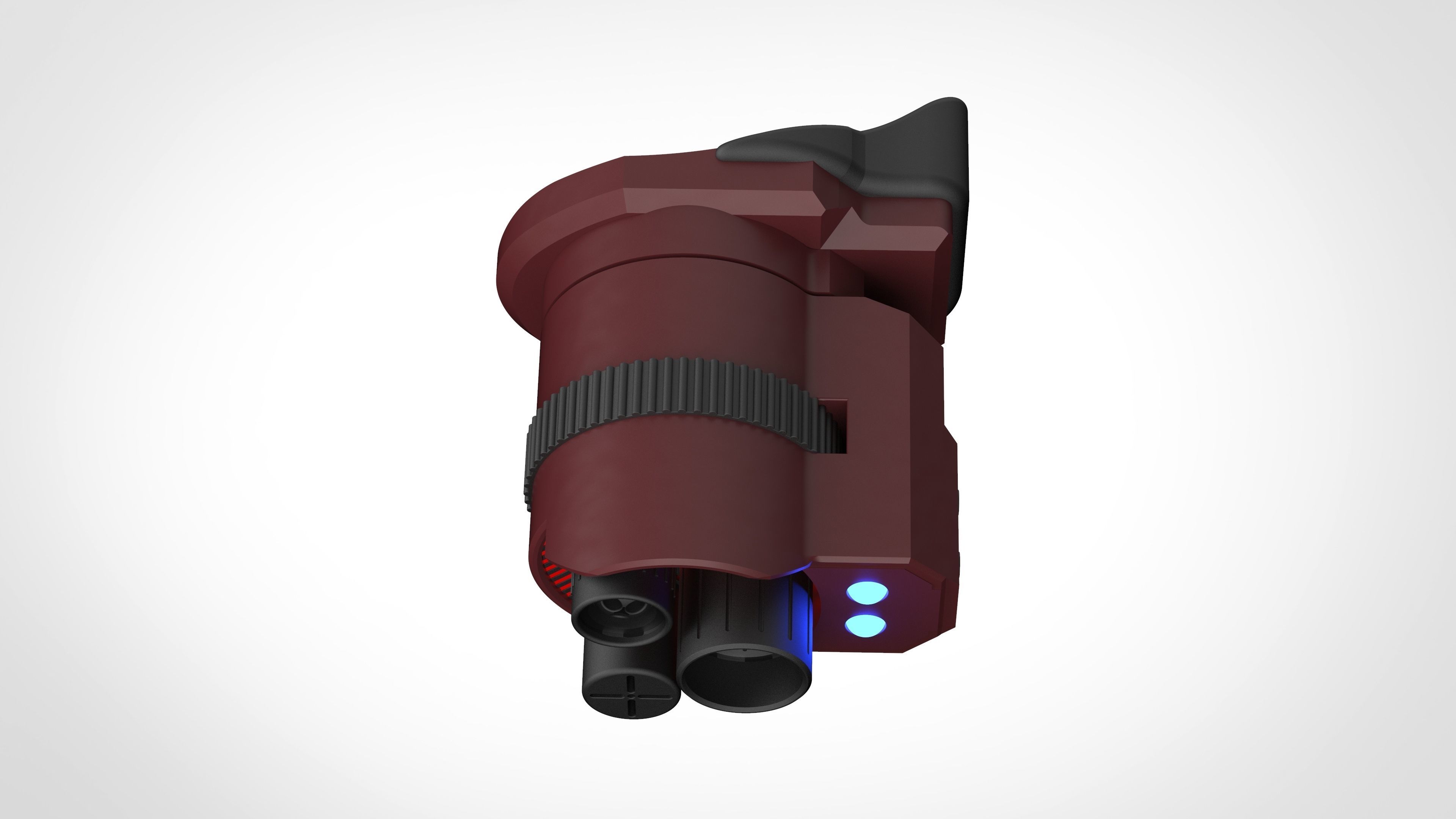 Deadshot monocle from the movie Suicide Squad 3D print model_32