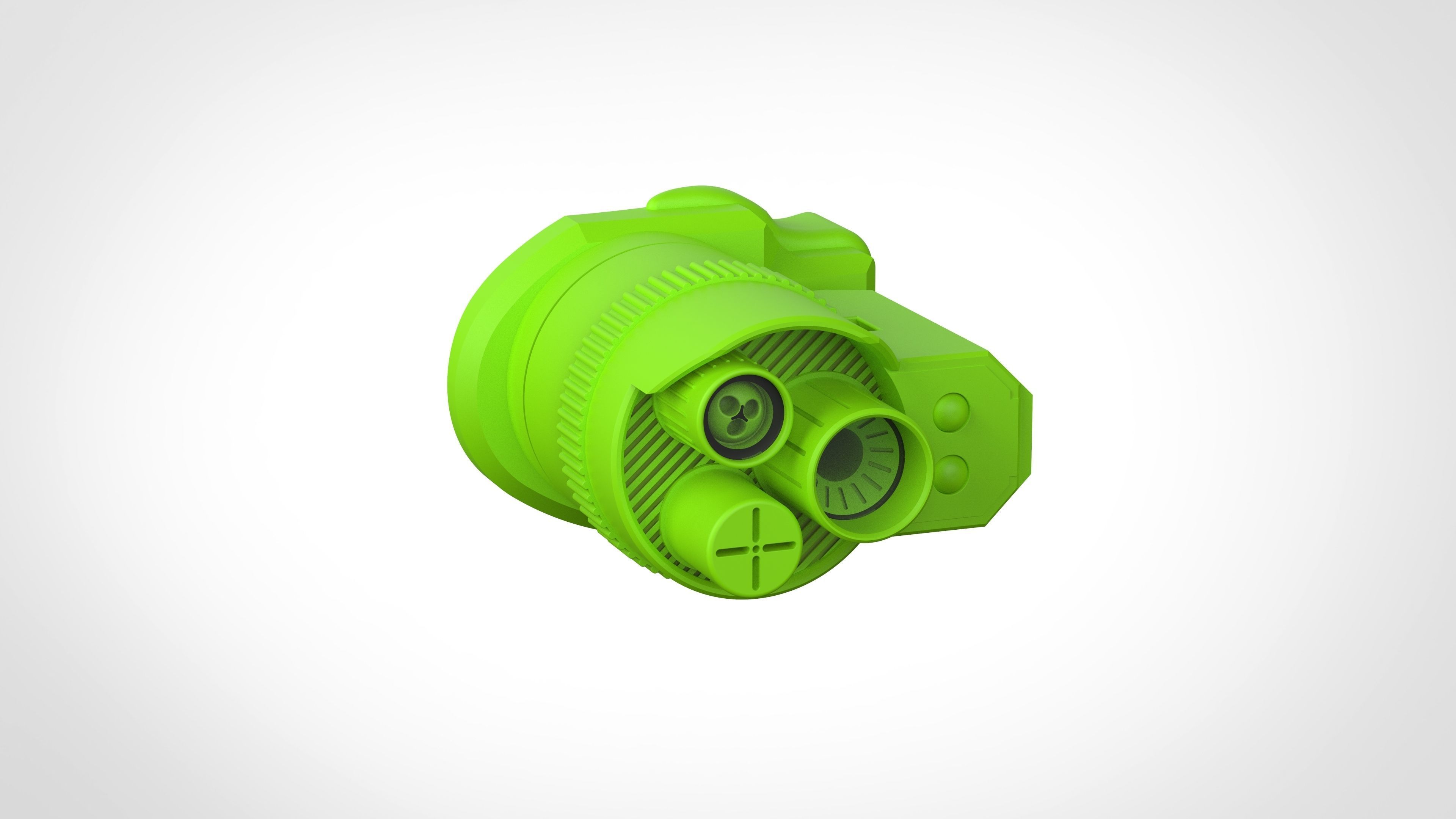 Deadshot monocle from the movie Suicide Squad 3D print model_37
