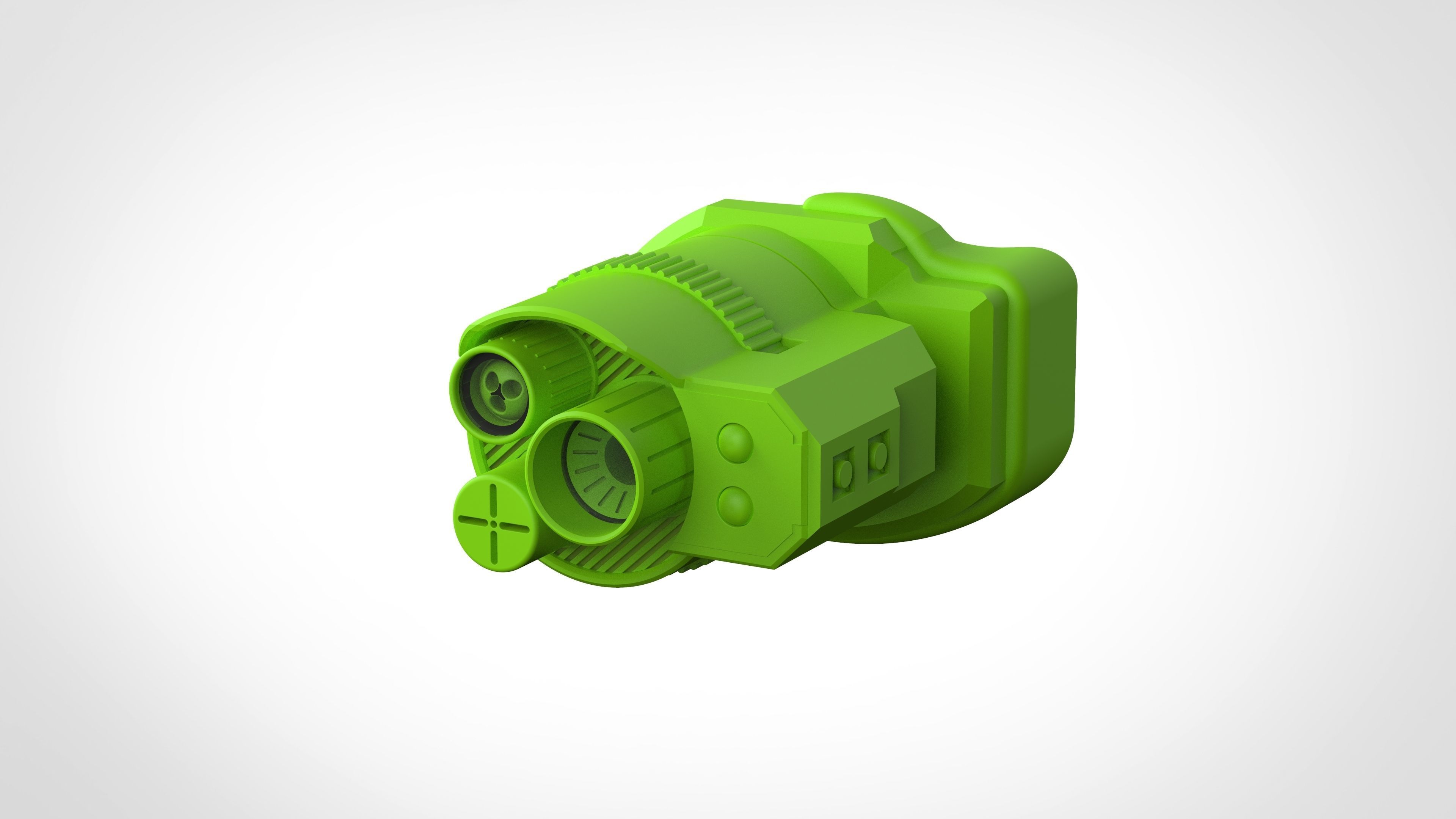 Deadshot monocle from the movie Suicide Squad 3D print model_38