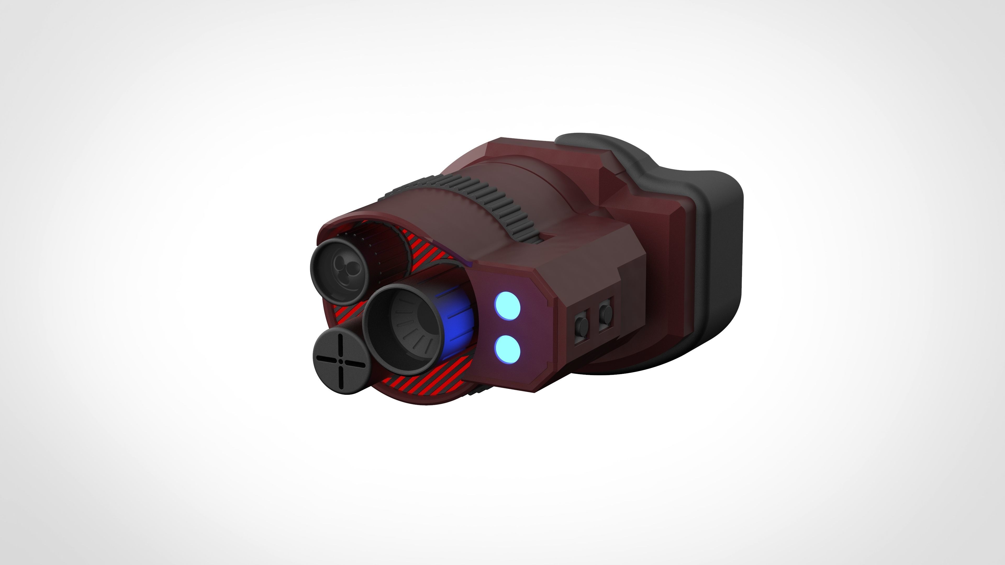 Deadshot monocle from the movie Suicide Squad 3D print model_20