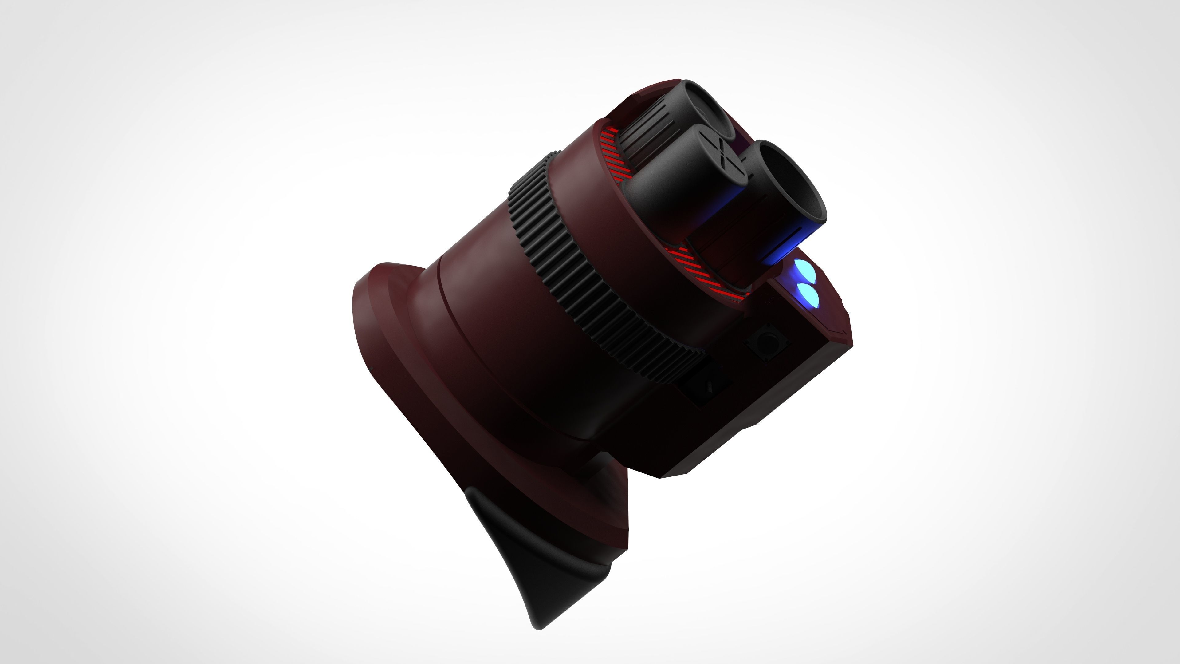 Deadshot monocle from the movie Suicide Squad 3D print model_30