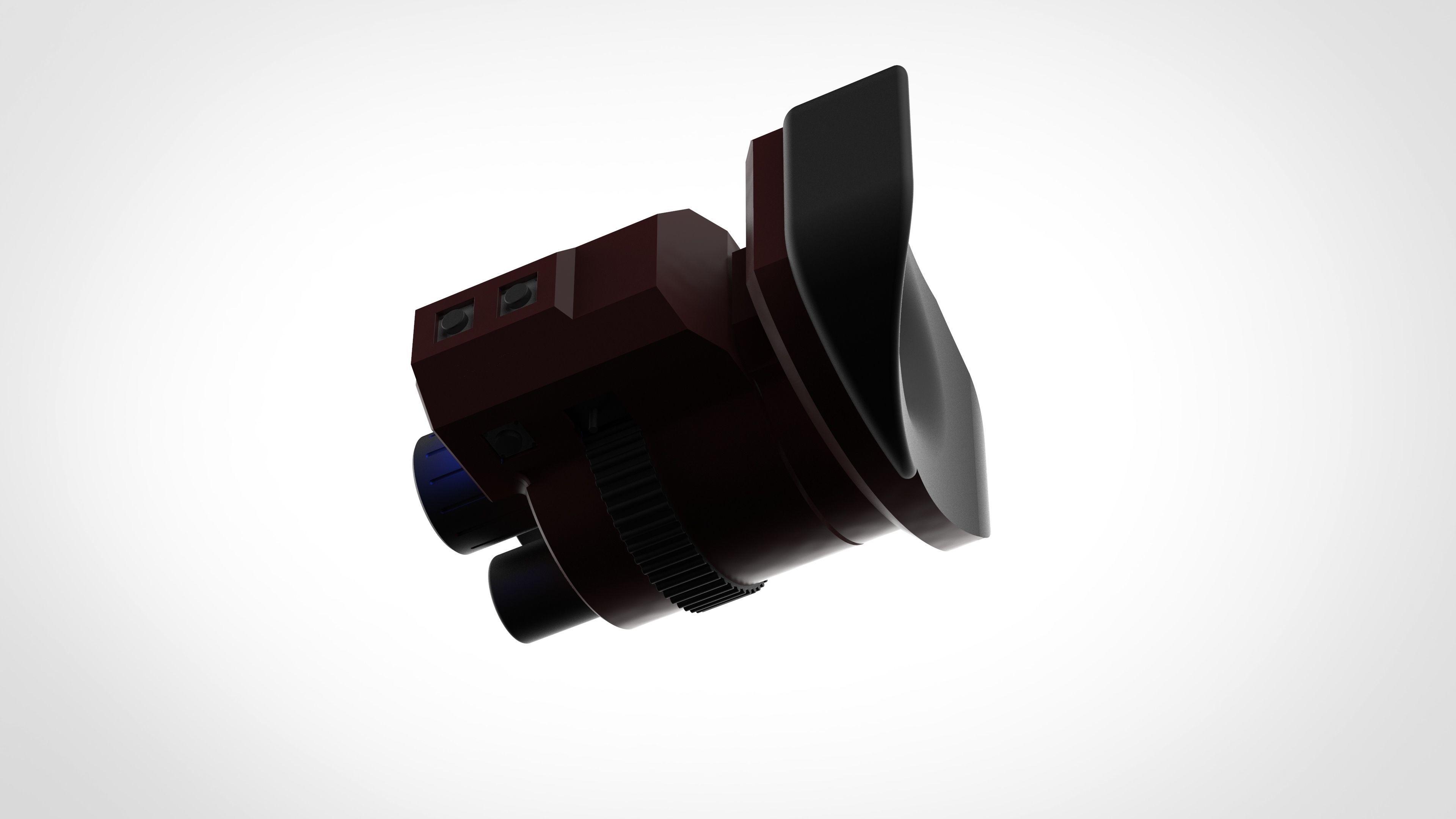 Deadshot monocle from the movie Suicide Squad 3D print model_28