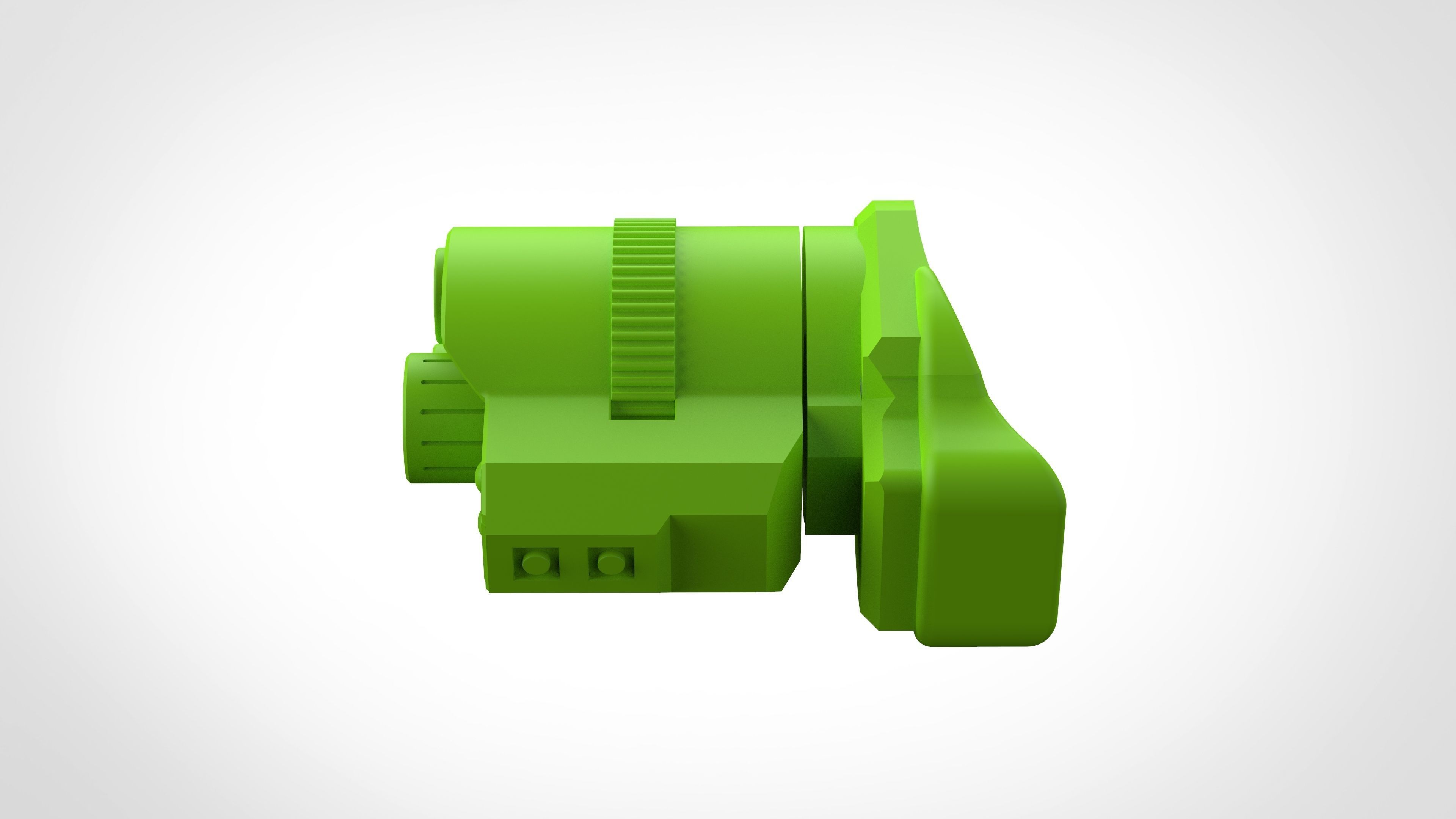 Deadshot monocle from the movie Suicide Squad 3D print model_41