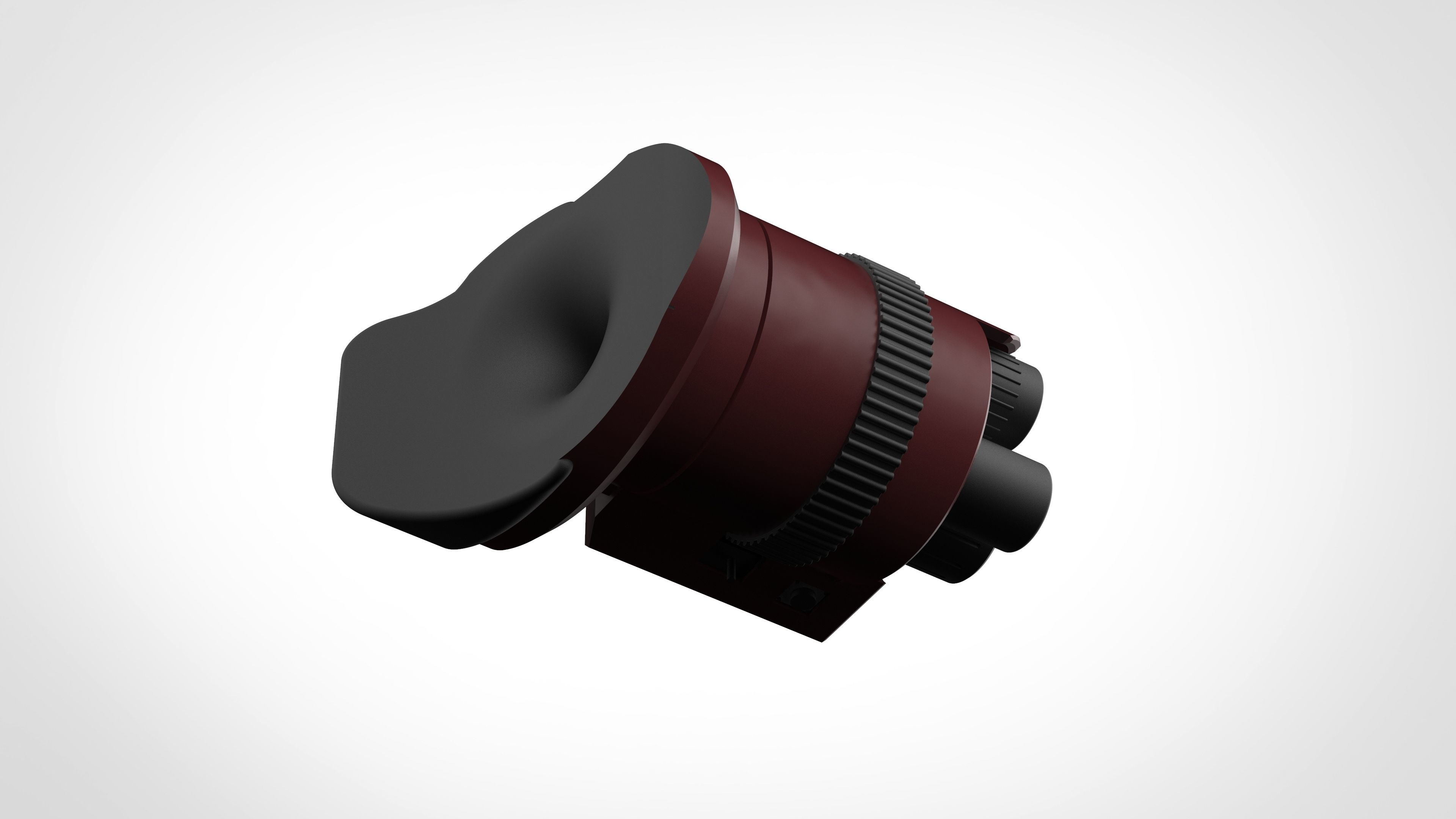 Deadshot monocle from the movie Suicide Squad 3D print model_9