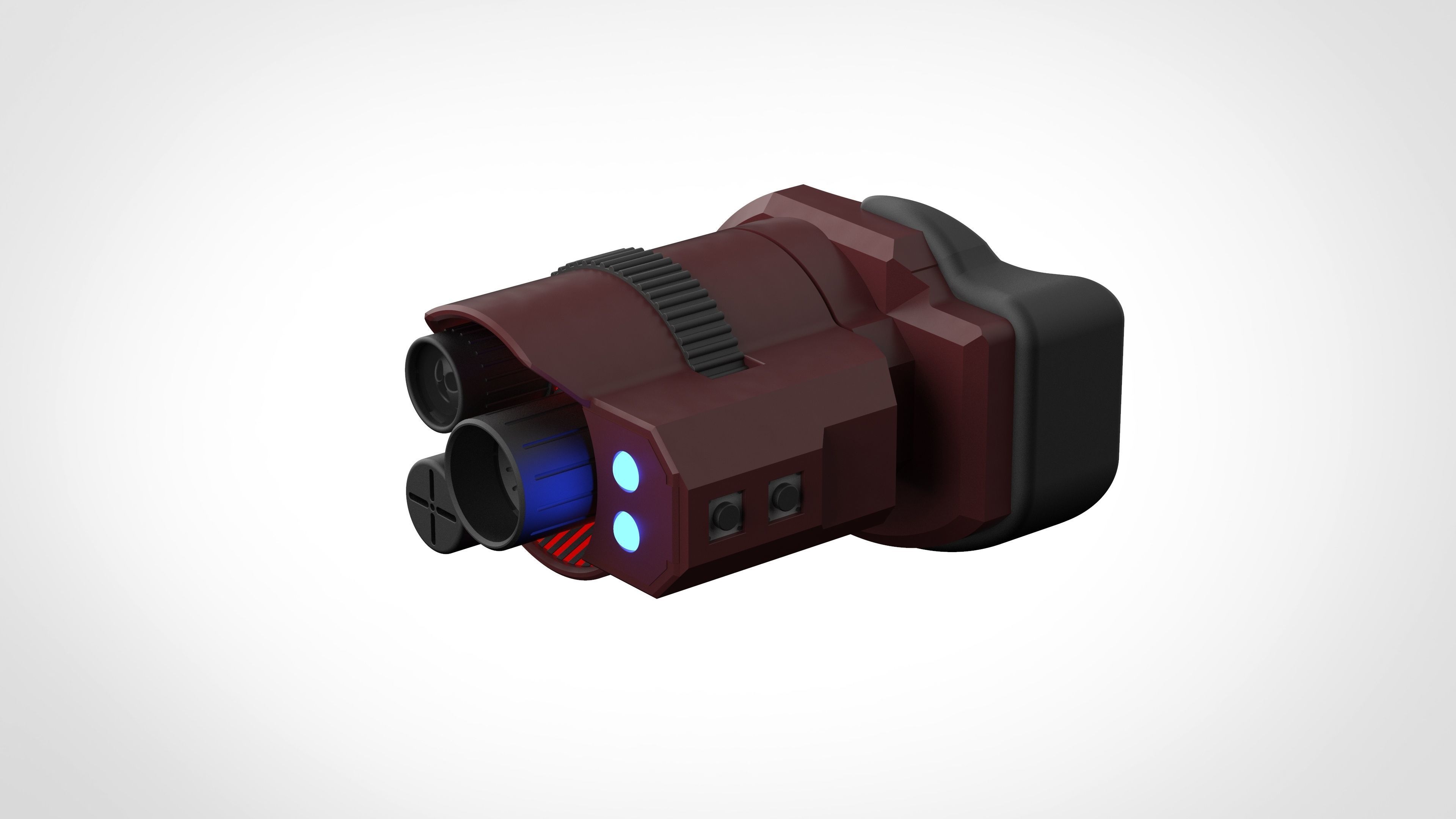 Deadshot monocle from the movie Suicide Squad 3D print model_21