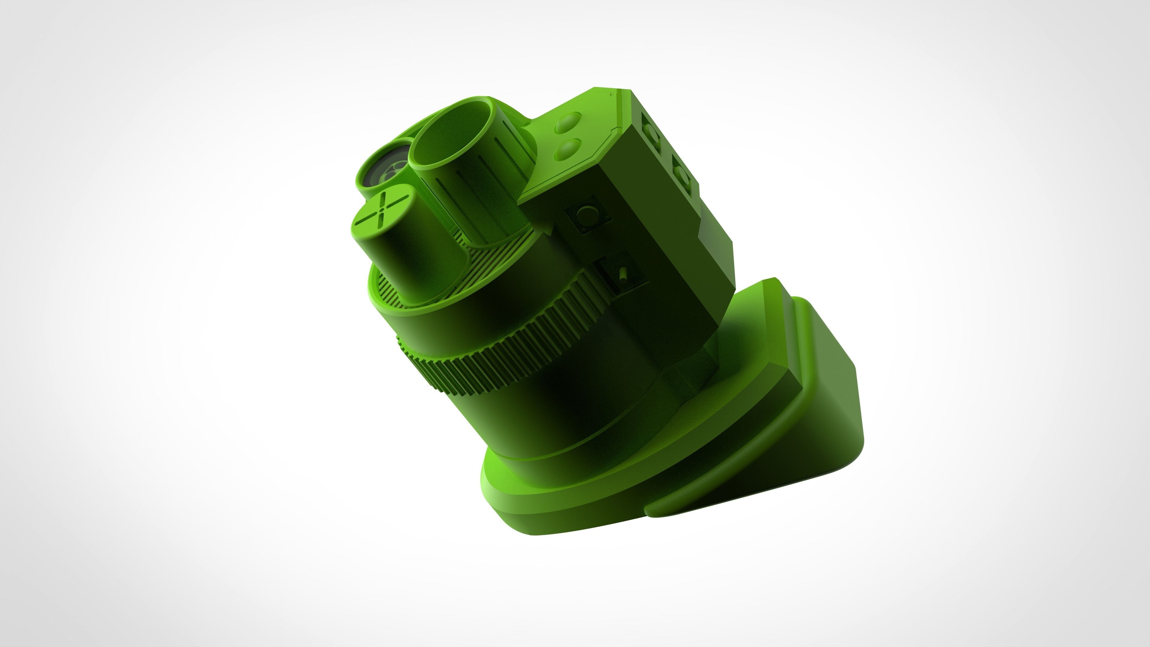 Deadshot monocle from the movie Suicide Squad 3D print model_47