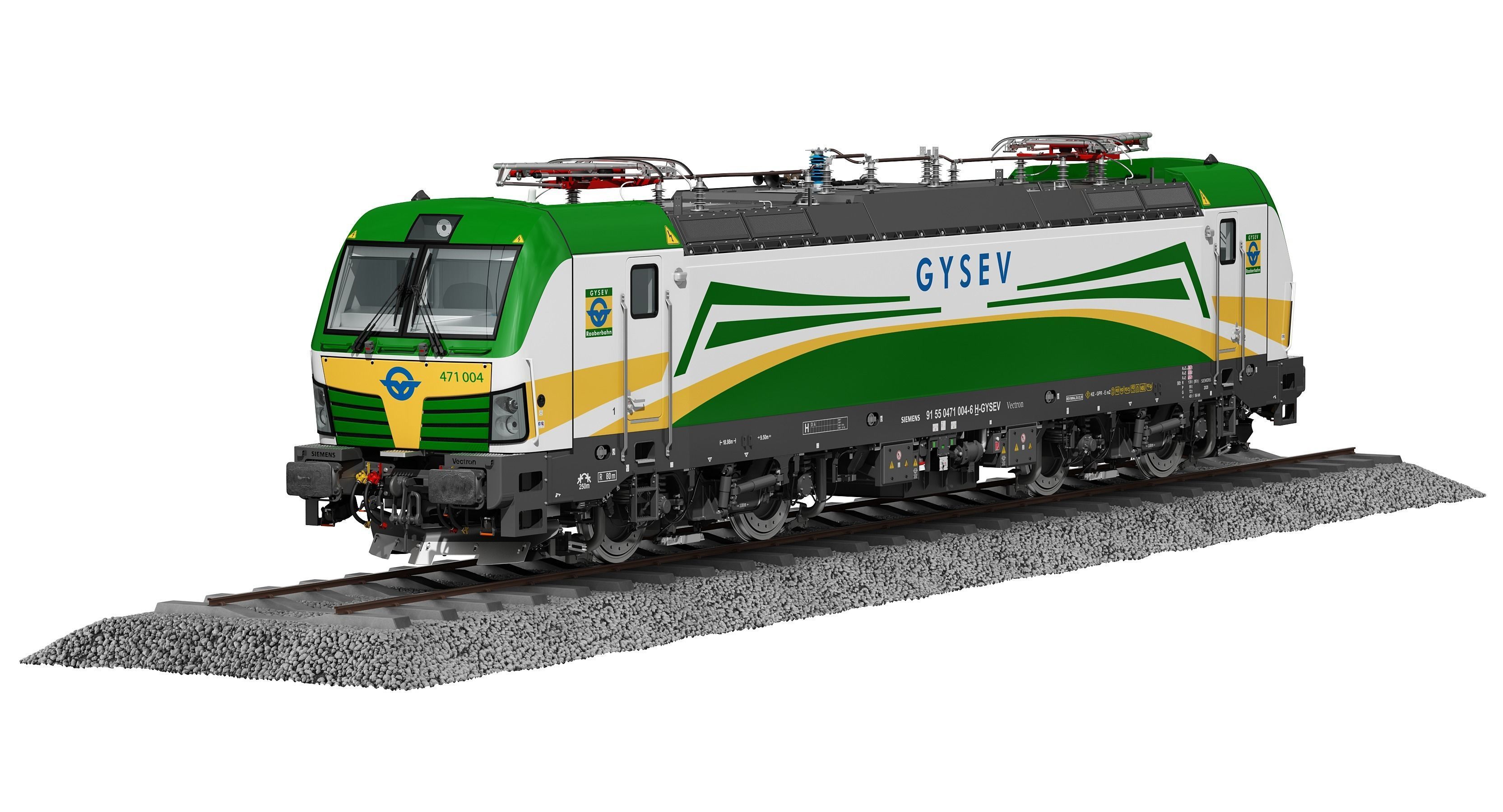 Siemens Vectron GySEV 3D model_12