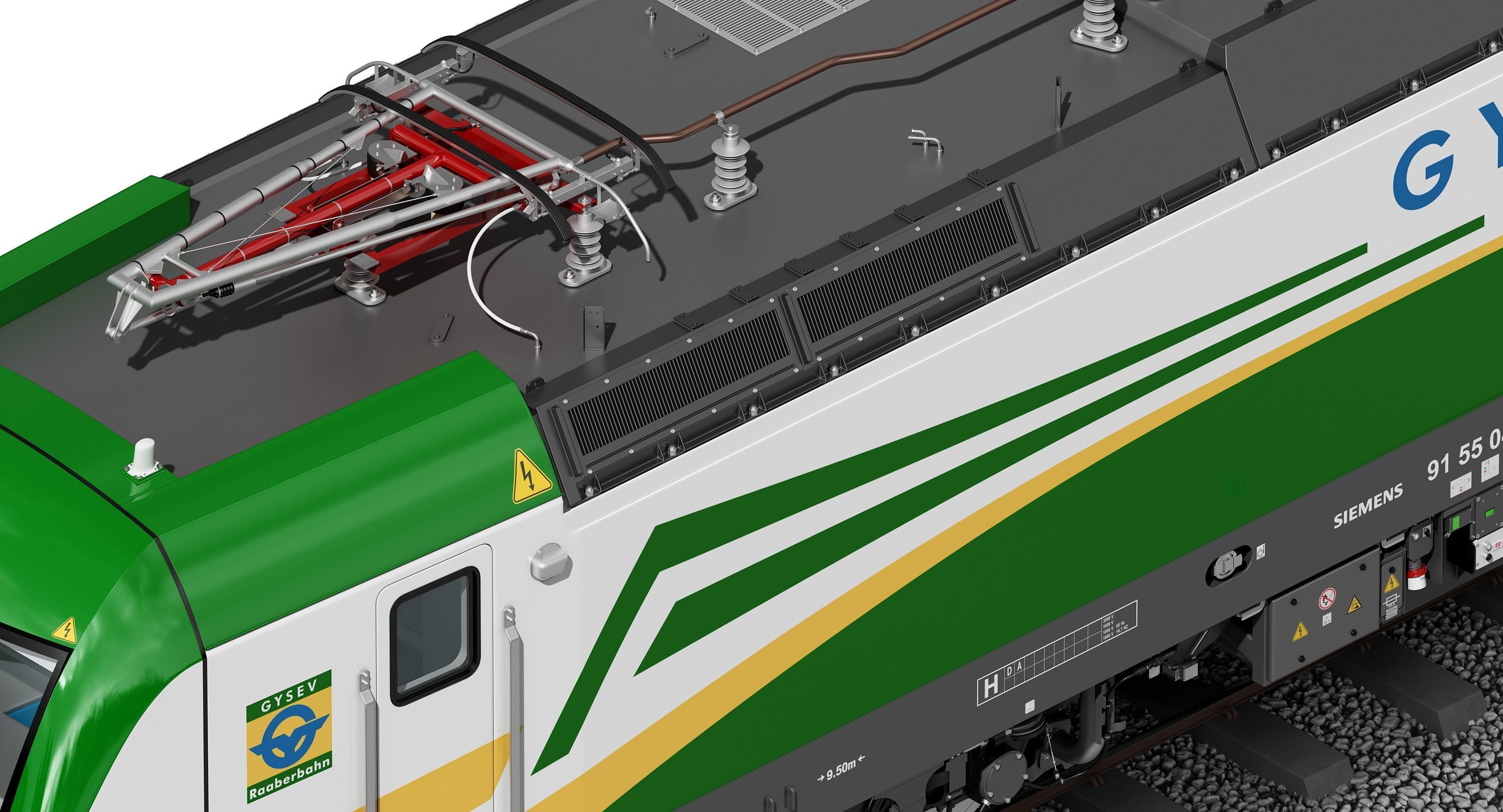 Siemens Vectron GySEV 3D model_14